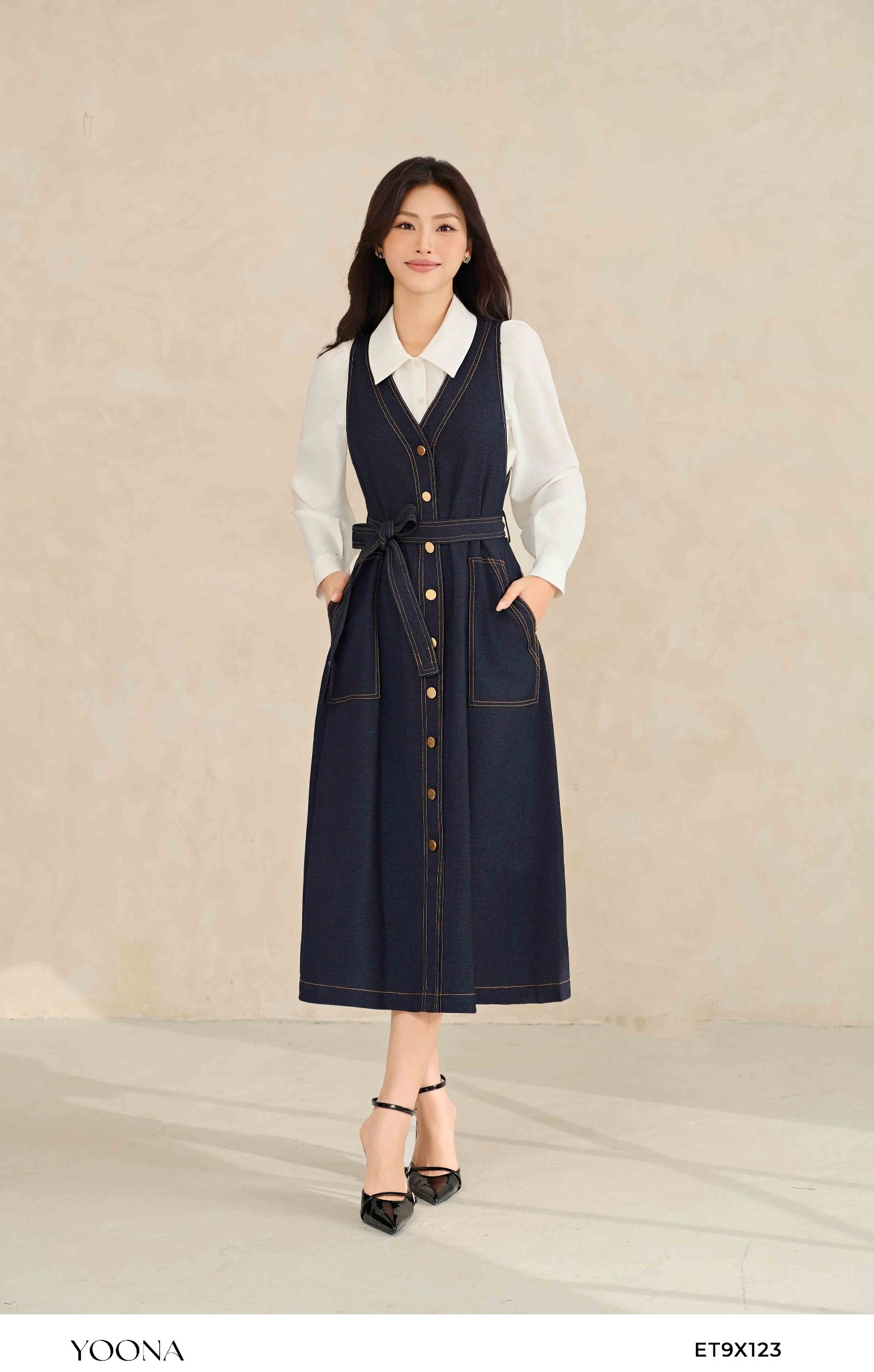 ET9X123 - Đầm denim