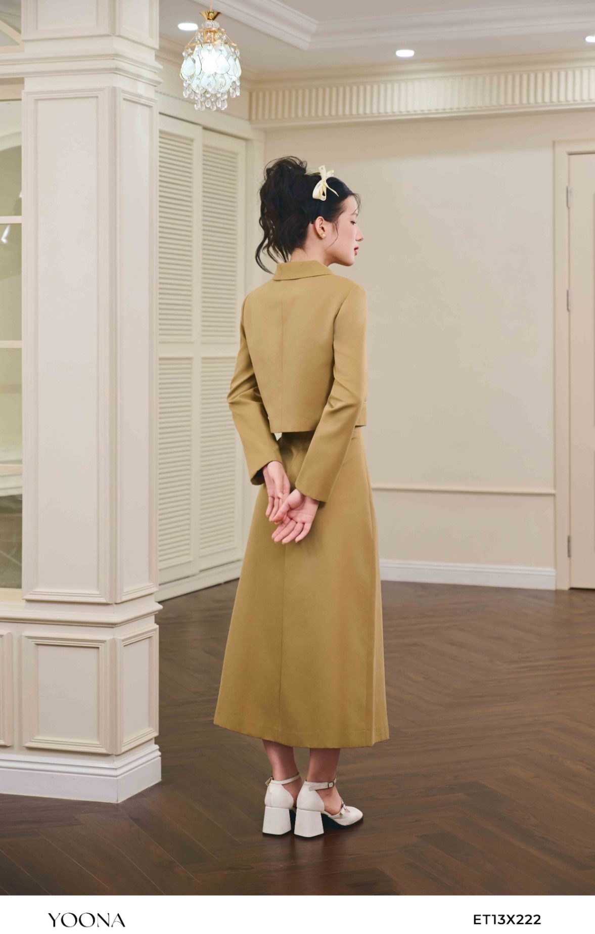 ET13X222 - Sét bộ kaki mỏng