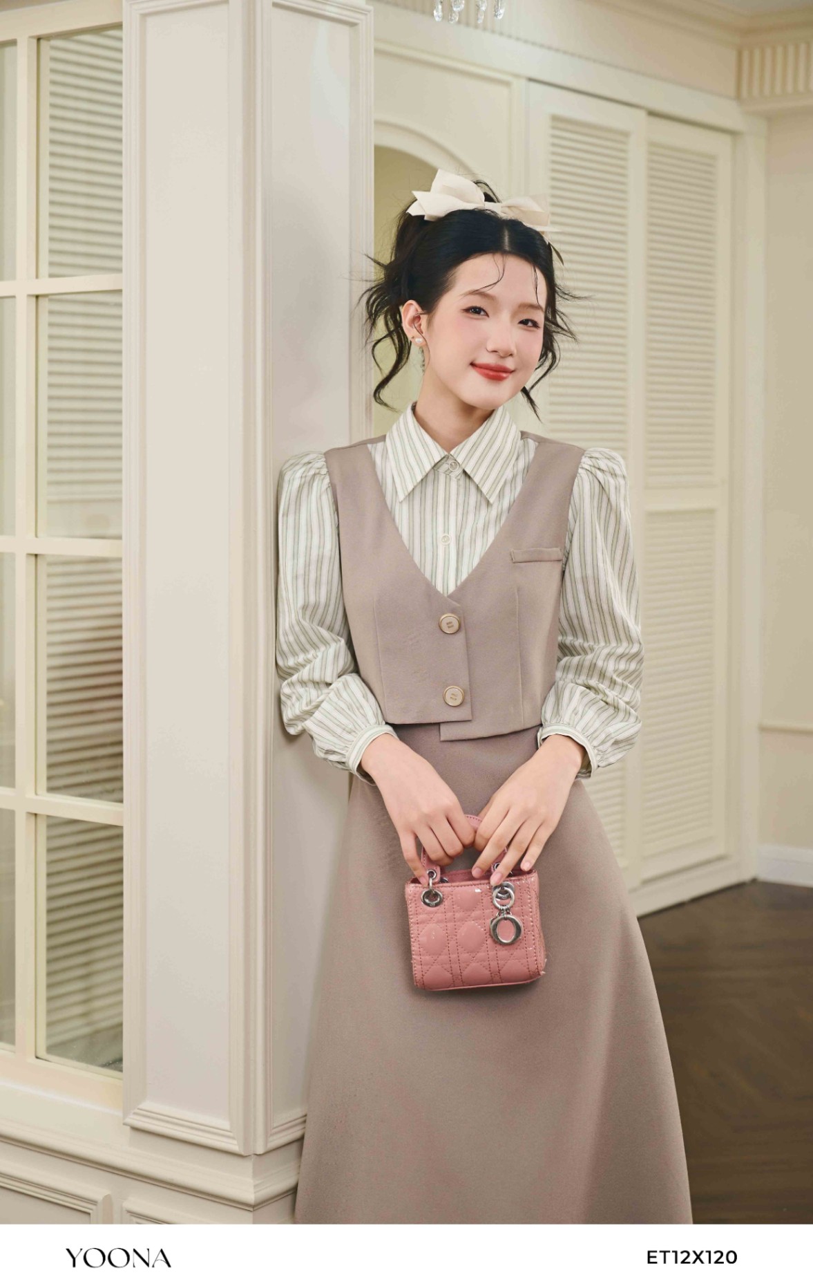 ET12X120 - Đầm tuyết mưa nâu