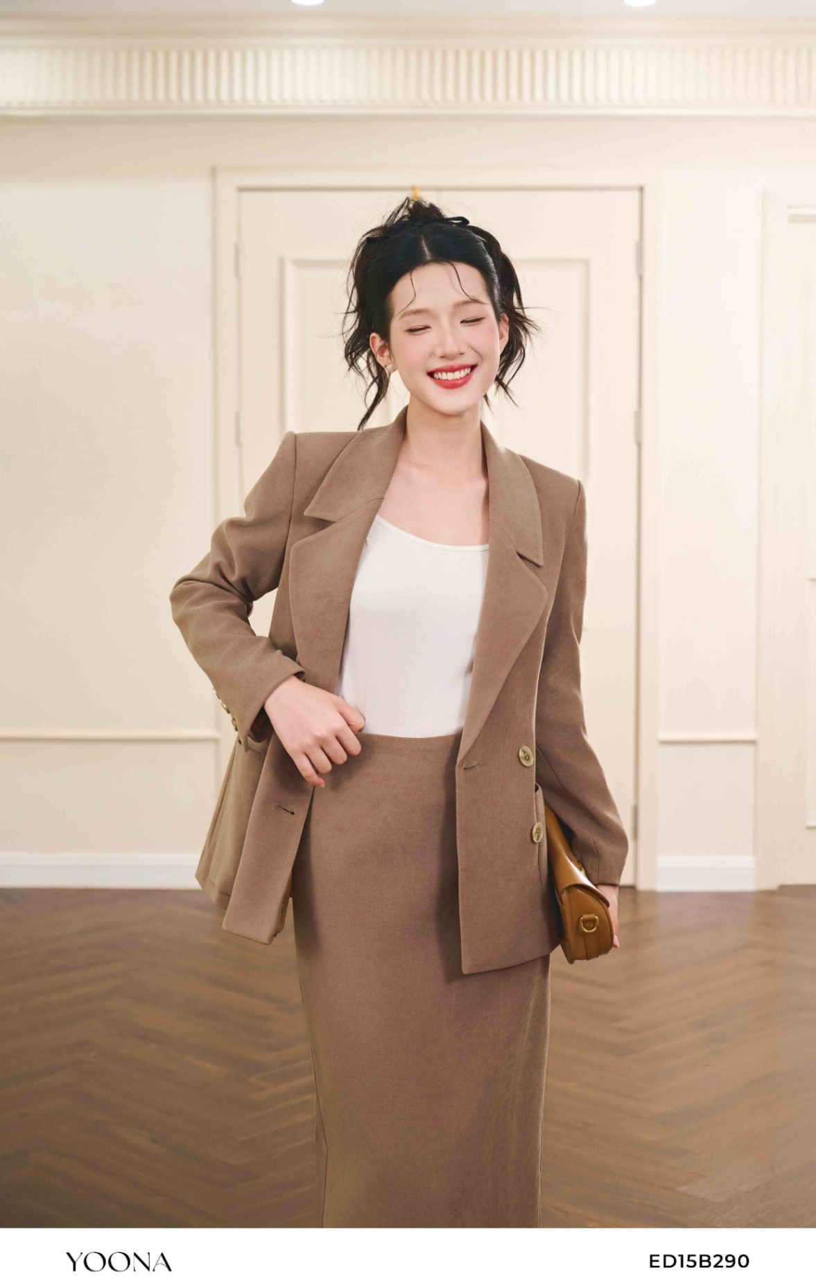 ED15B290 - Sét bộ twill silk