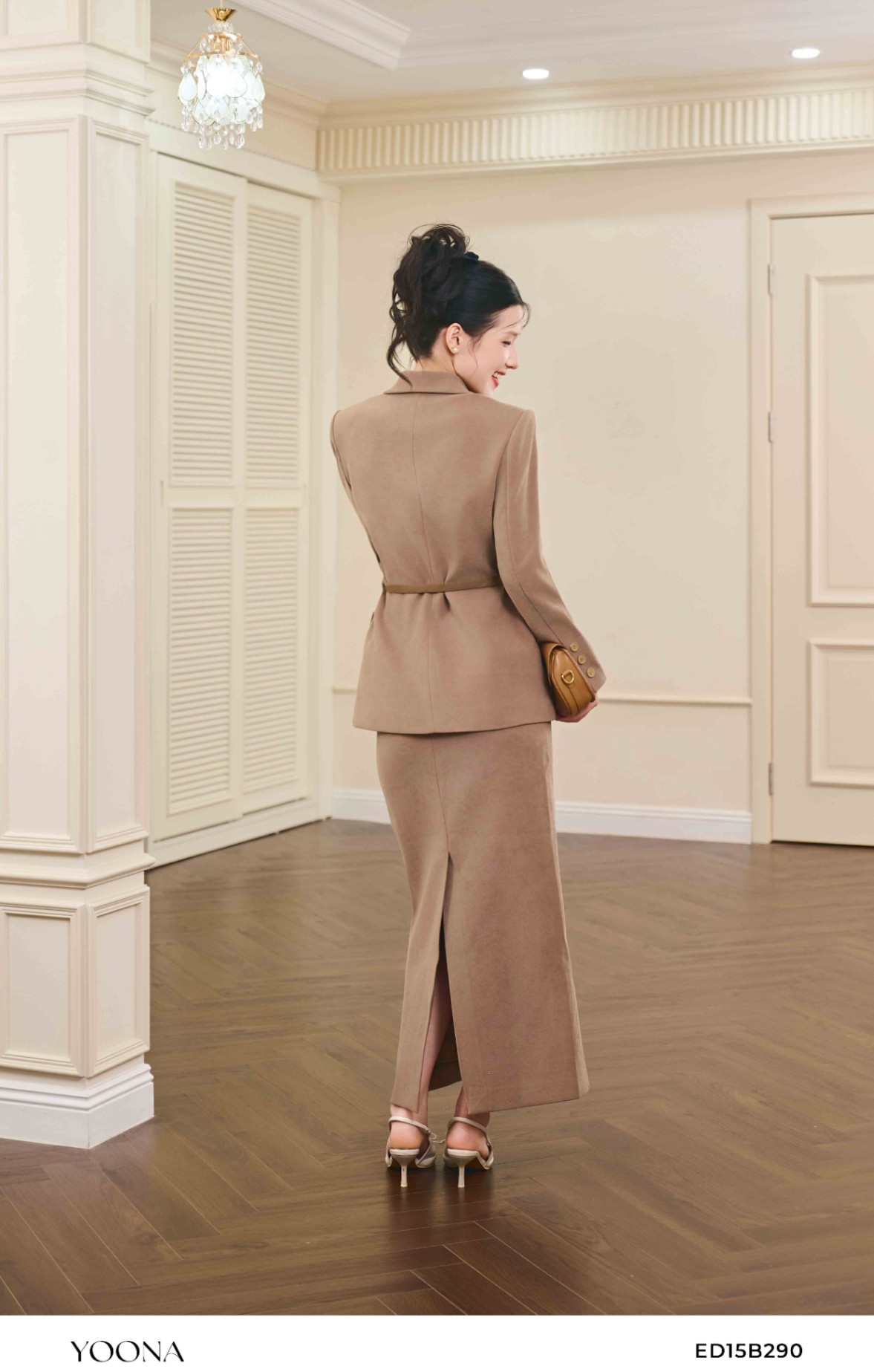 ED15B290 - Sét bộ twill silk
