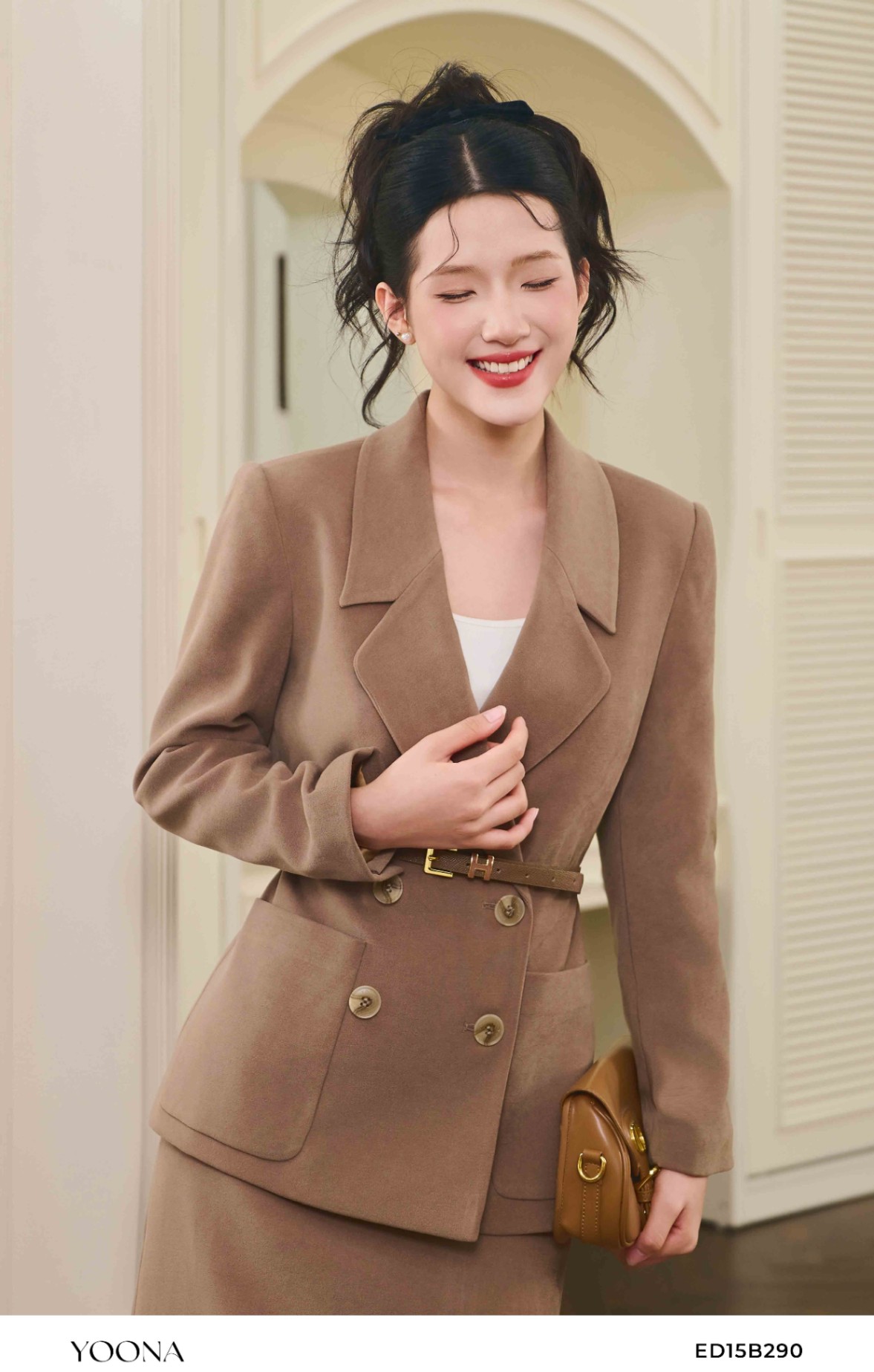 ED15B290 - Sét bộ twill silk