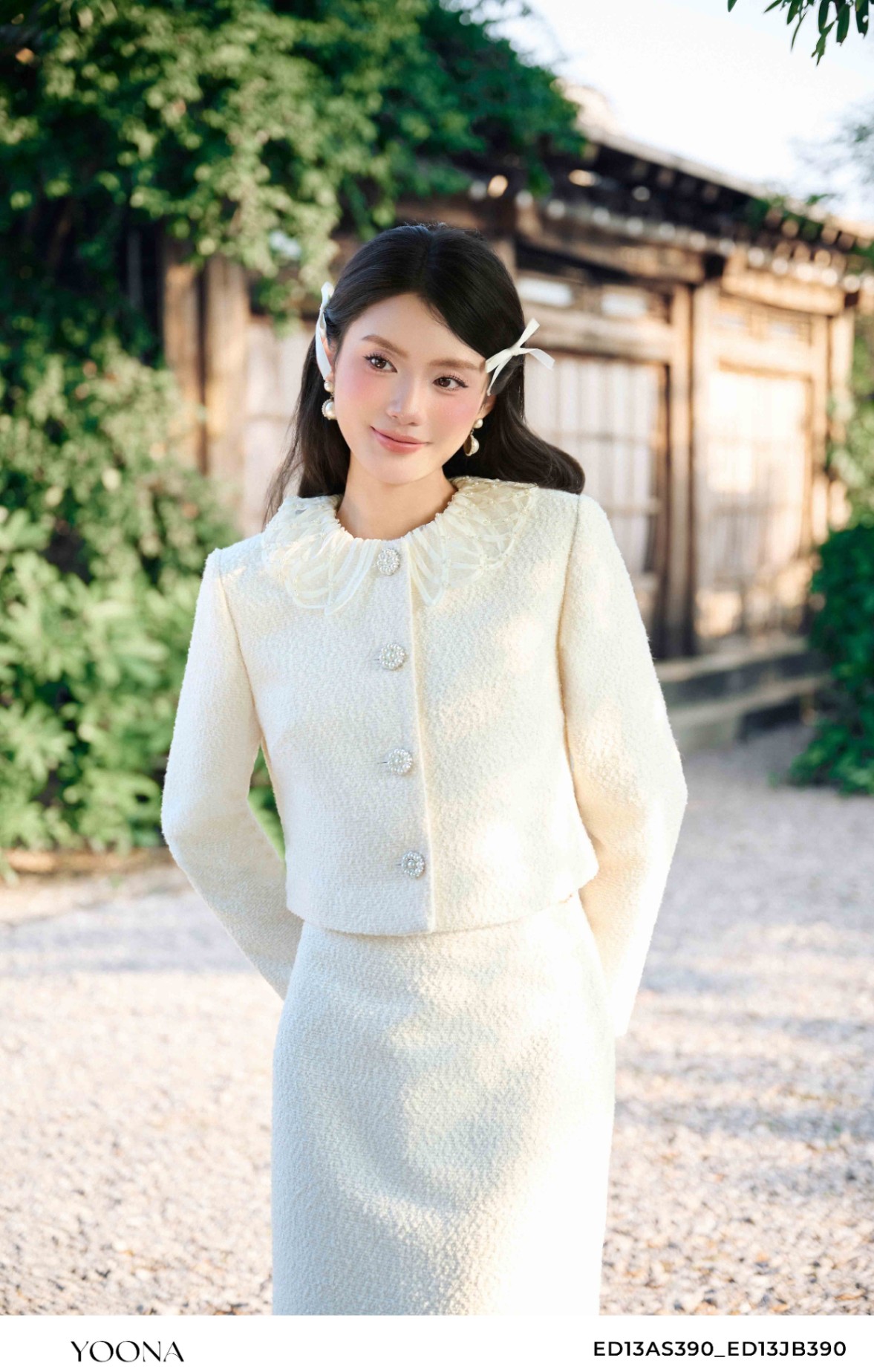 ED13AS390 - Bộ dạ tweed hàn