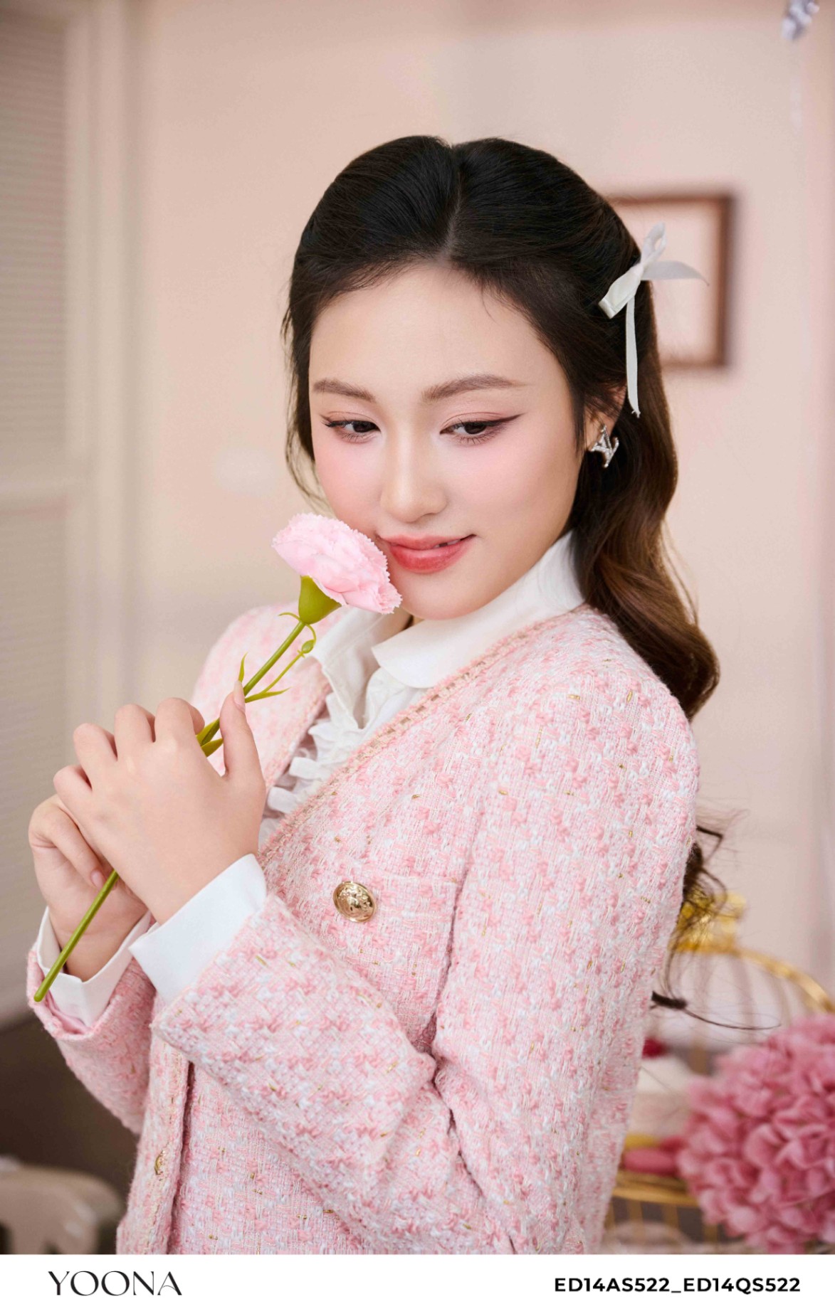 ED14AS522 - Sét bộ dạ tweed