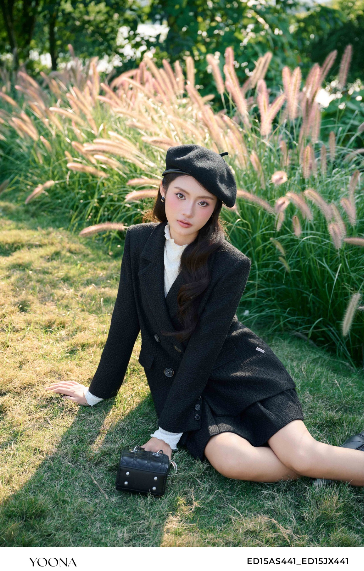 ED15AS441 - Bộ dạ tweed