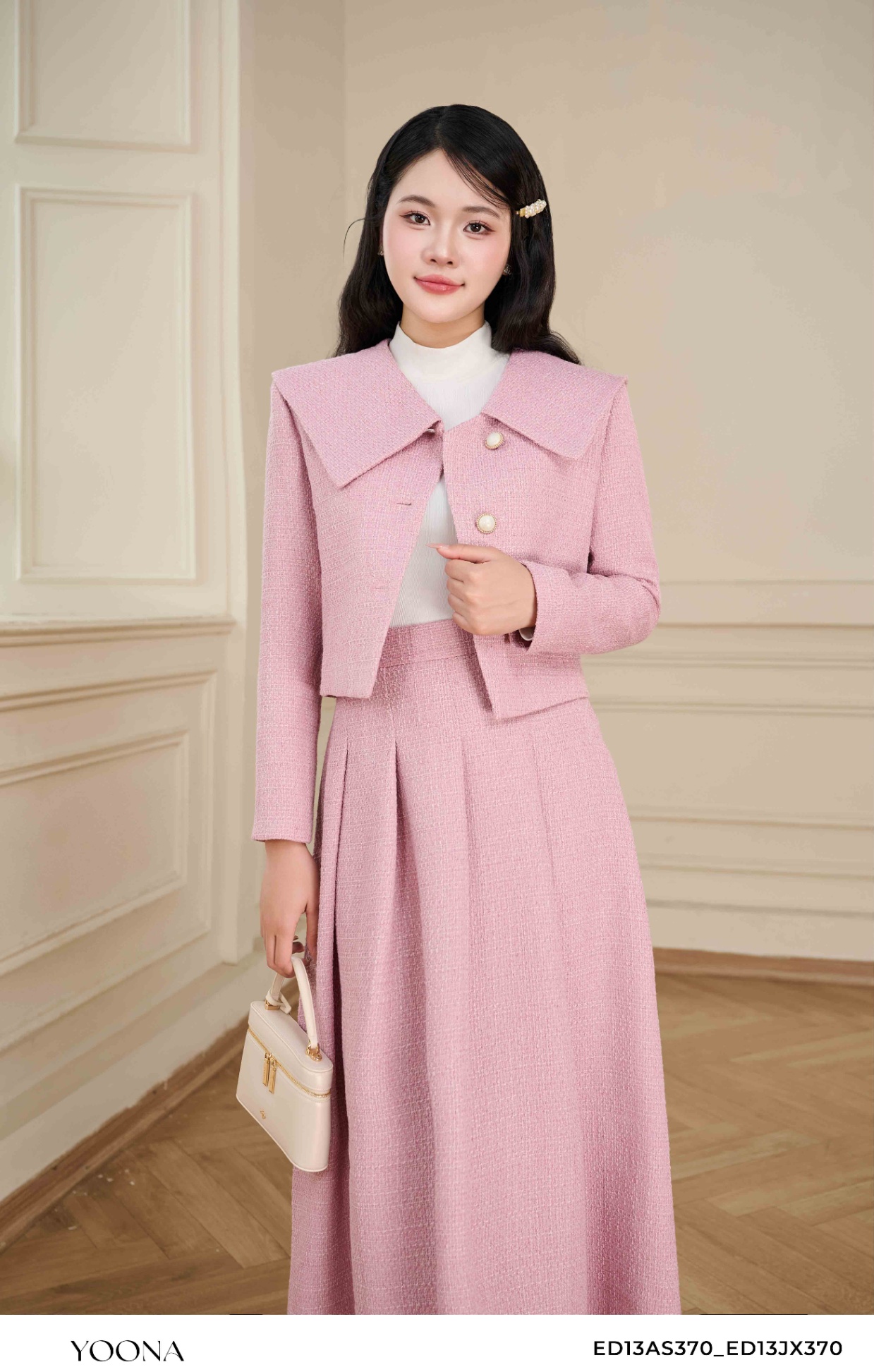 ED13AS370 - Bộ dạ tweed