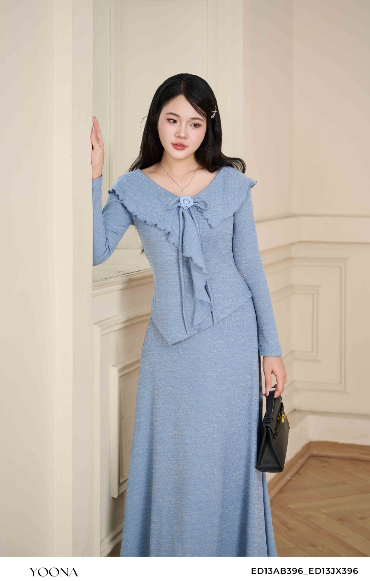 ED13AB396 - Bộ len gân