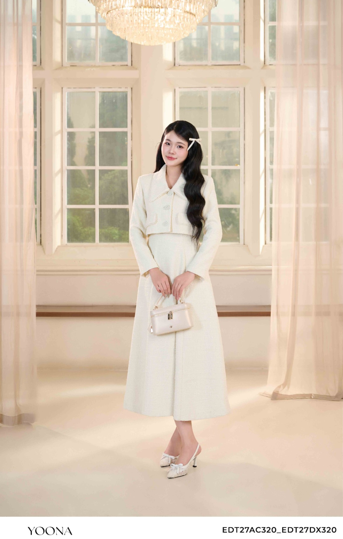 EDT27DX320 - Sét bộ dạ tweed