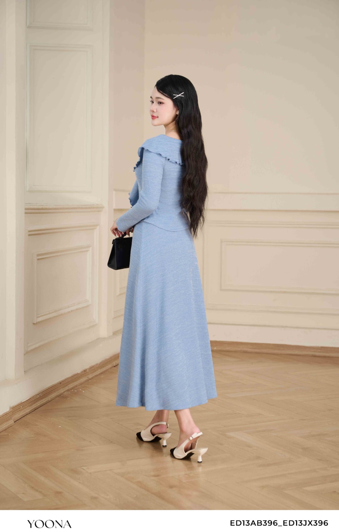 ED13AB396 - Bộ len gân