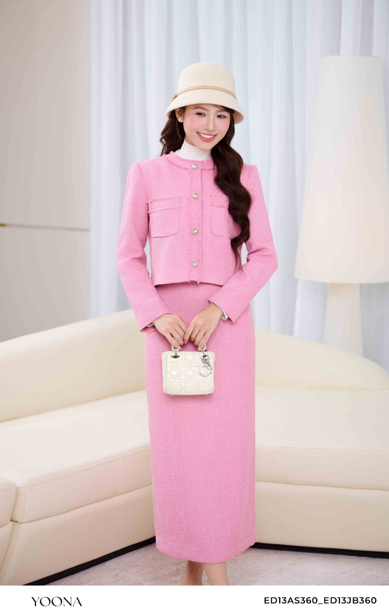 ED13AS360 - Bộ dạ tweed