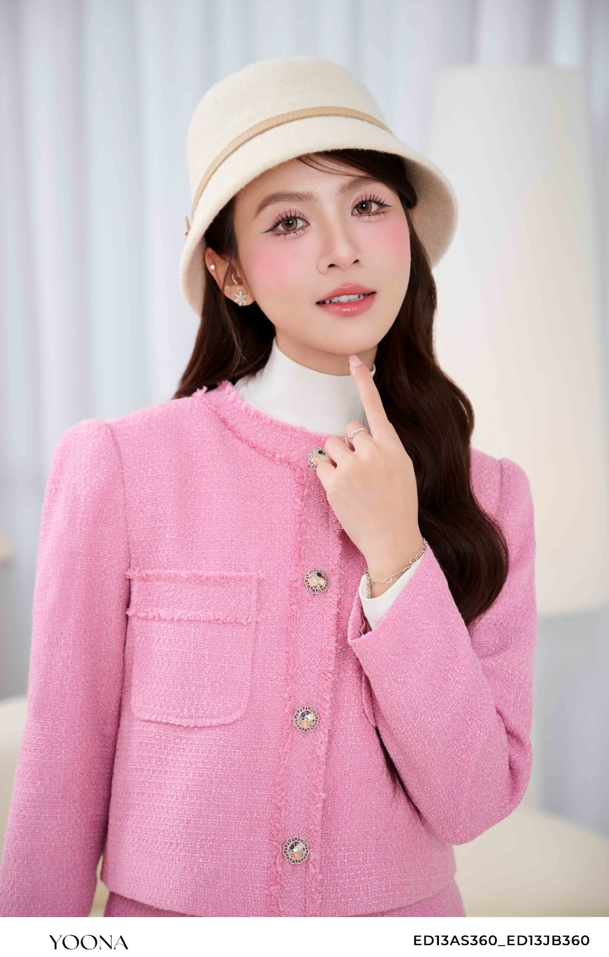 ED13AS360 - Bộ dạ tweed