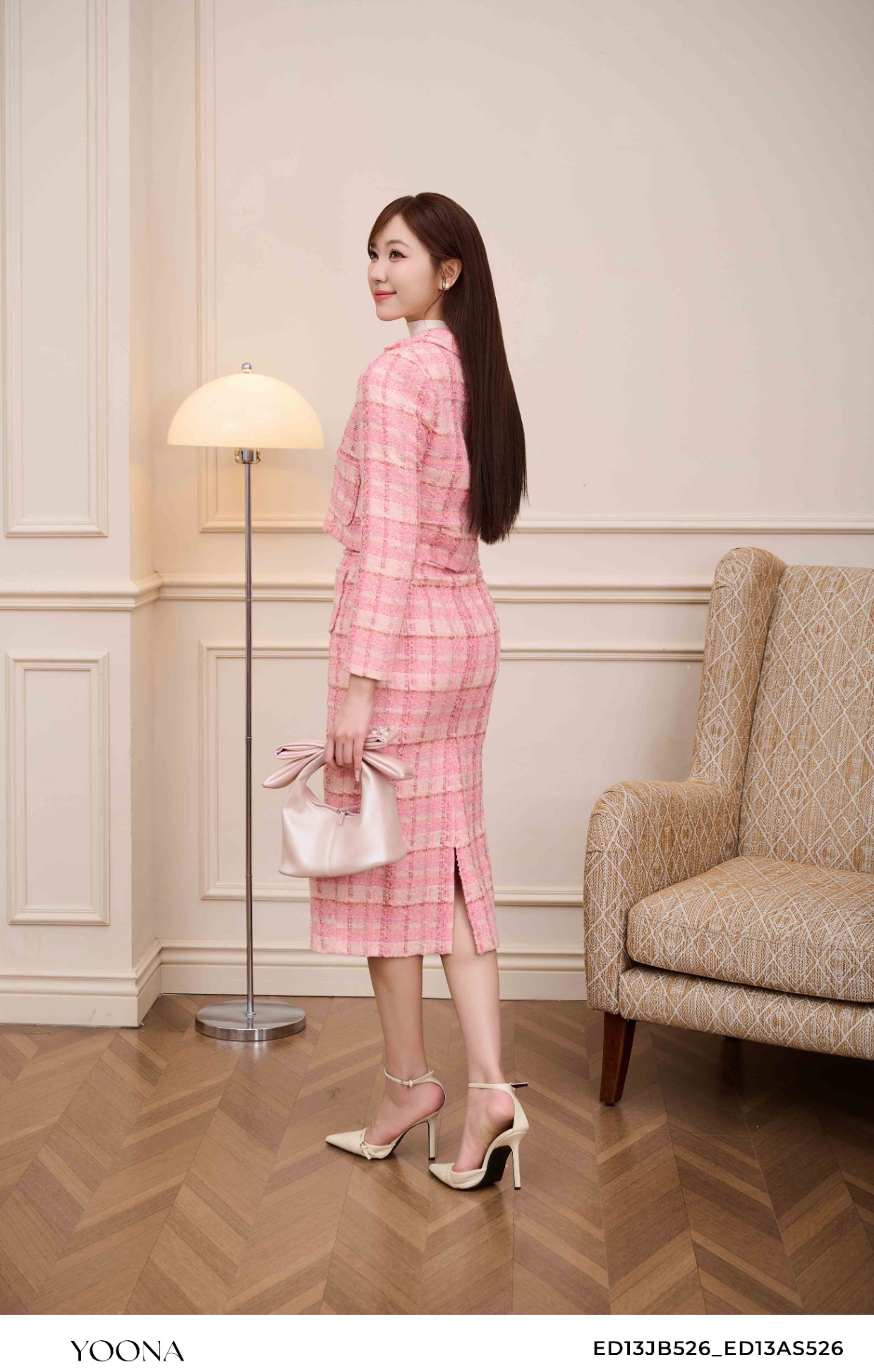 ED13AS526 - Sét bộ dạ tweed