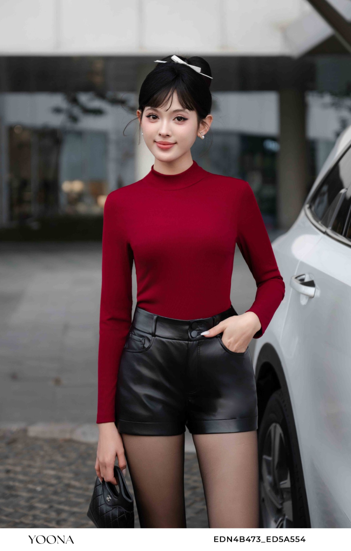 ED5A554 - Quần da vân