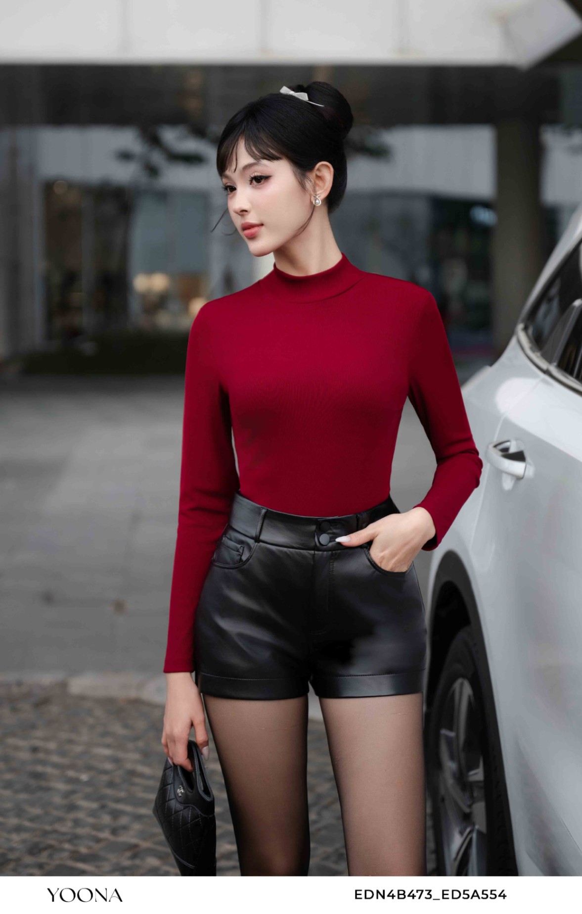 ED5A554 - Quần da vân