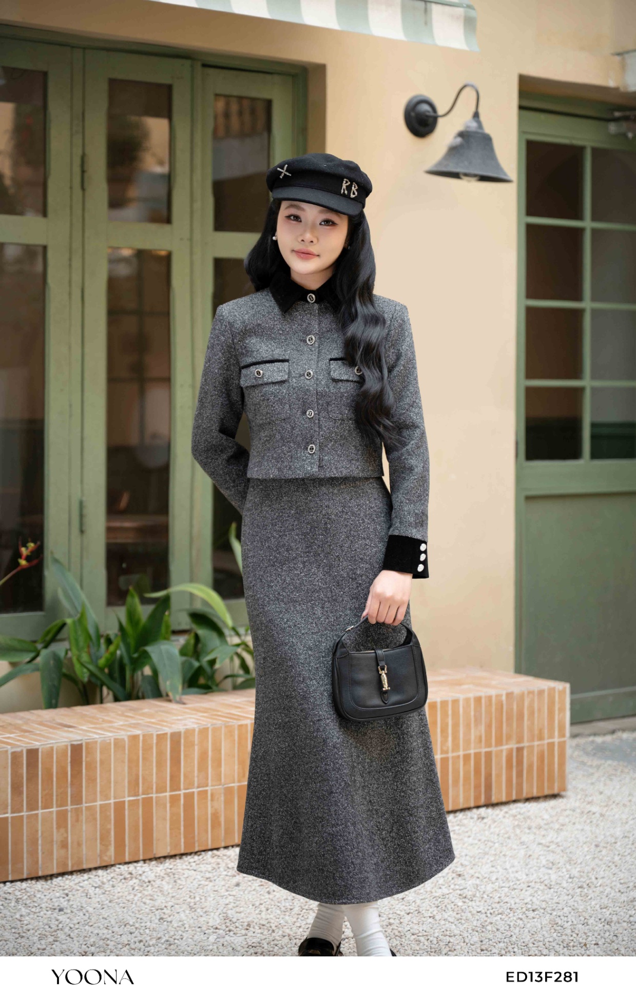 ED13F281 - Bộ dạ tweed
