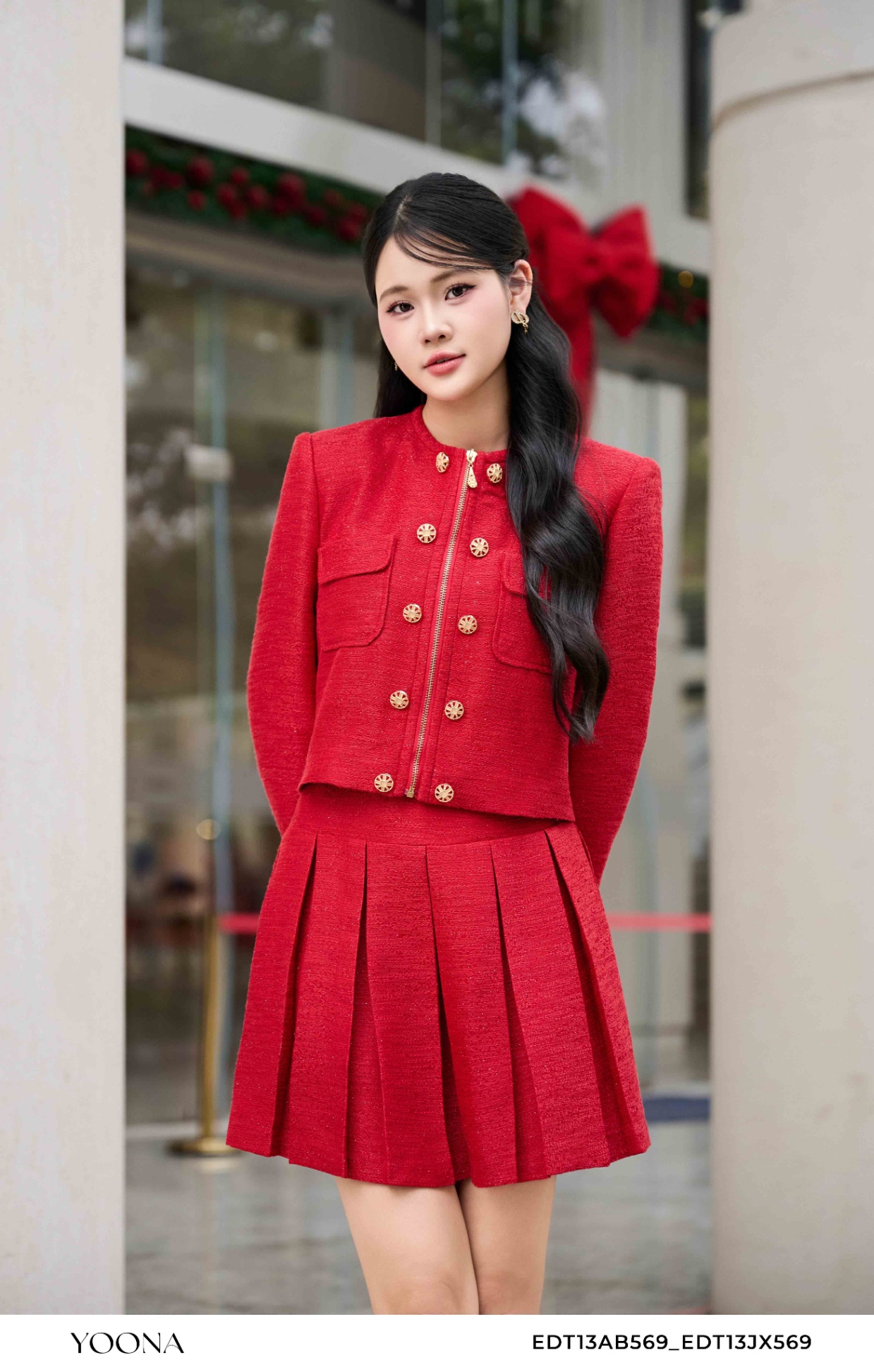 EDT13AB569 - Bộ text kim tuyến