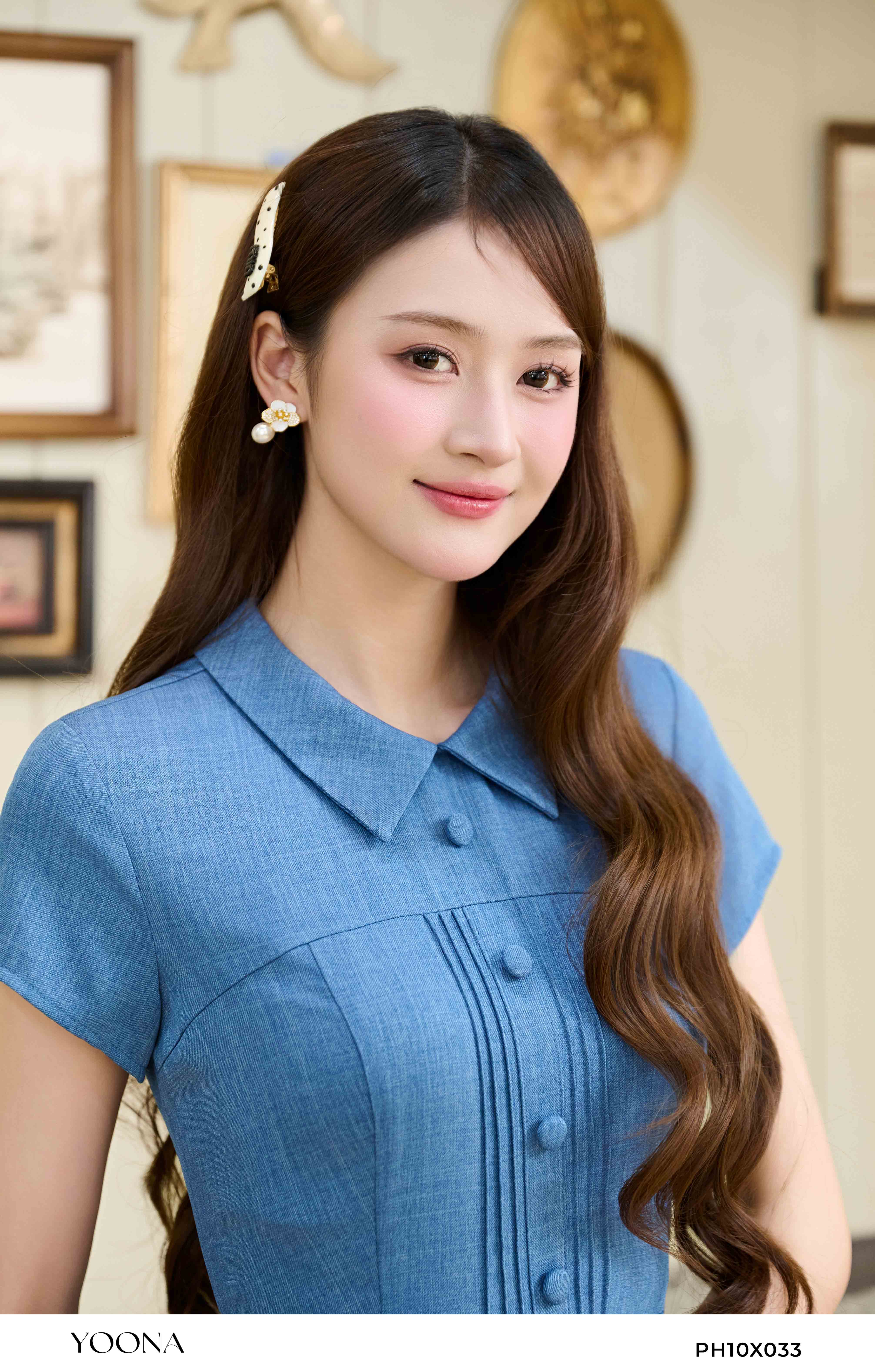 PH10X033 - Đầm đũi xước