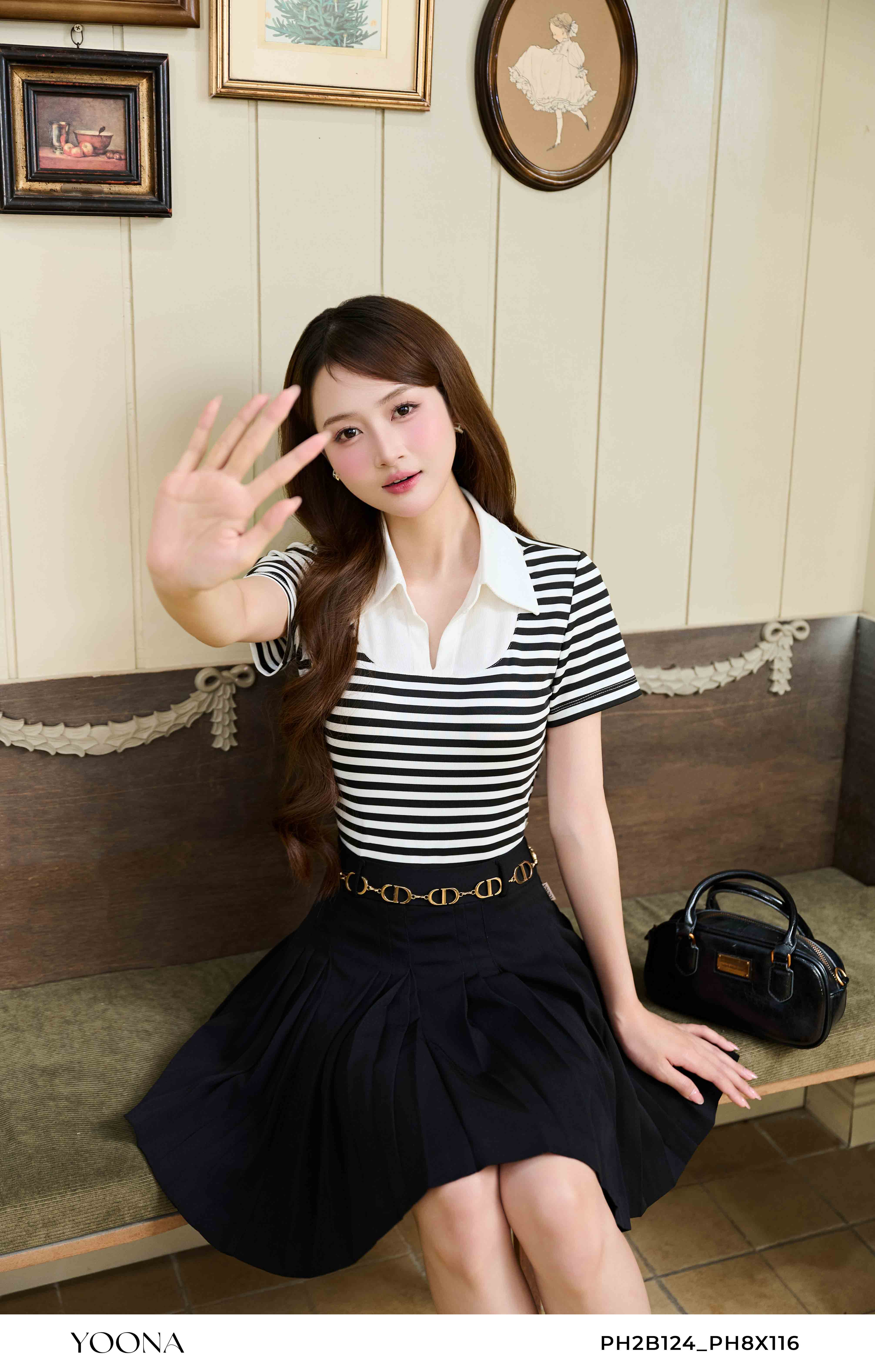 PH2B124 - Áo cotton kẻ