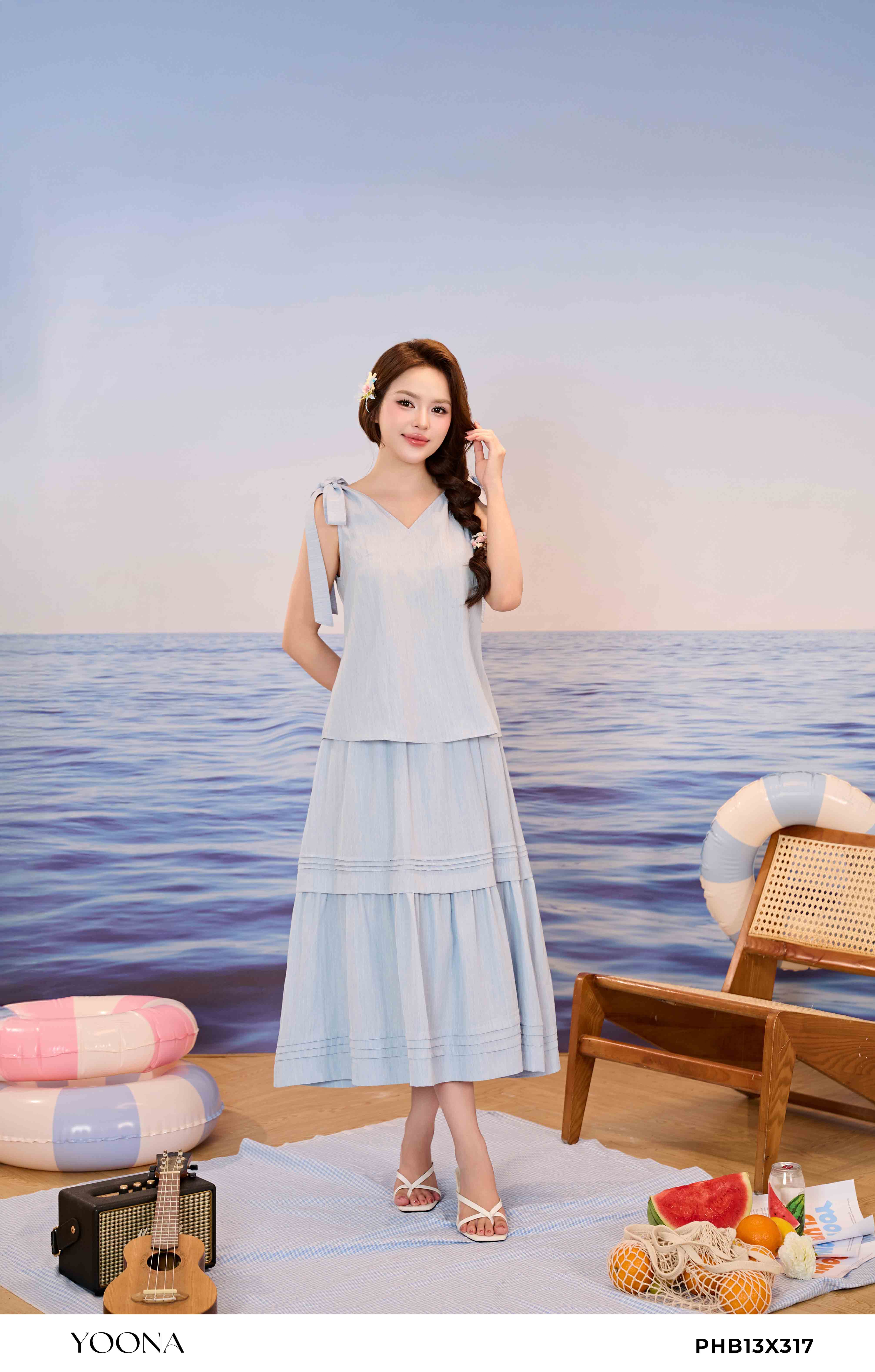 PHB13X317 - Bộ thô linen vân