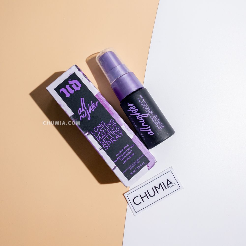 Xịt khóa nền URBAN DECAY spray all nighter 15ml (mini)