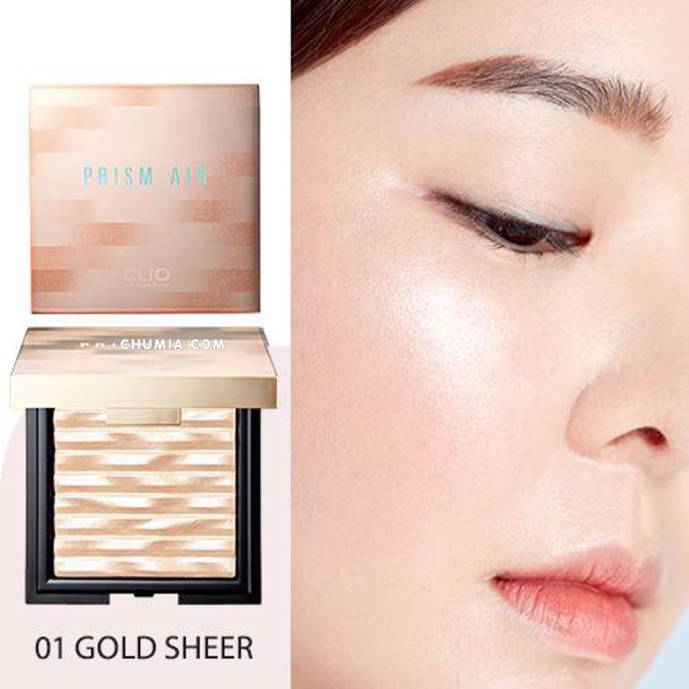 Bắt sáng CLIO prism air - gold sheer (bản mới)