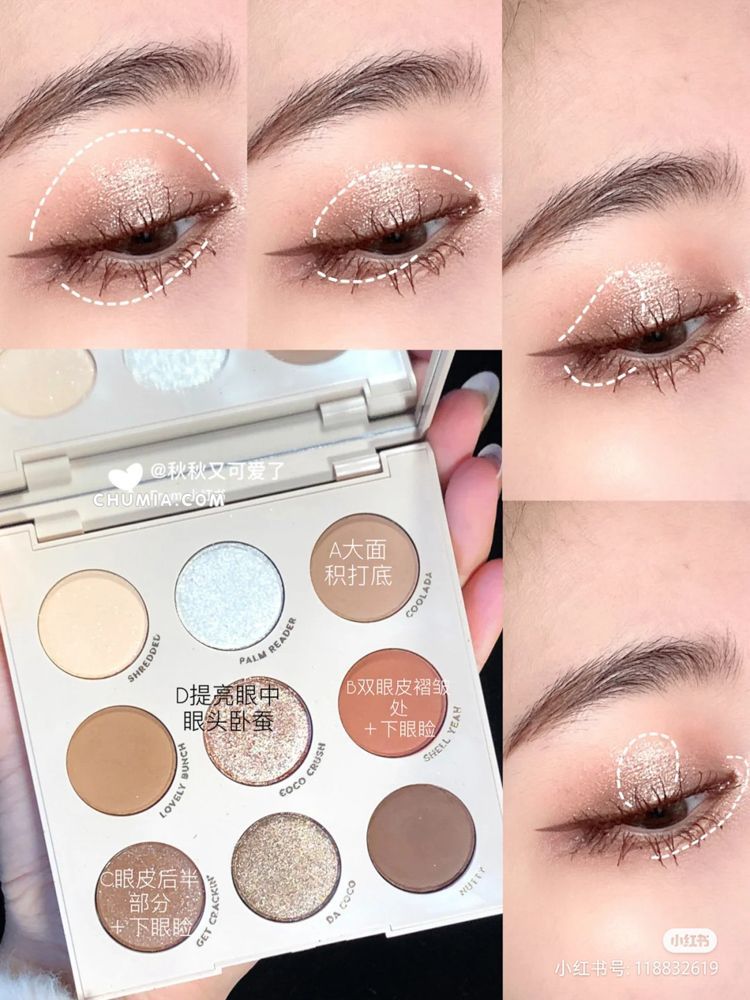 Phấn mắt COLOURPOP - goging coconuts