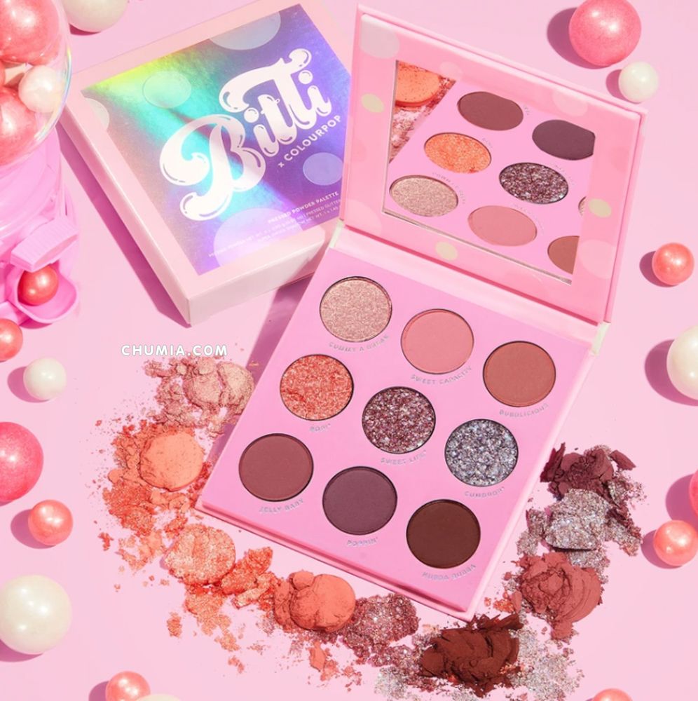 Phấn mắt COLOURPOP x biti - màu candy button