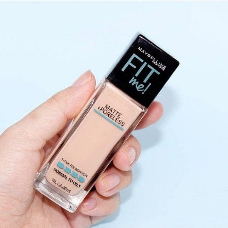 Kem nền MAYBELLINE fit me matte and poreless 30ml (da thường + da dầu)