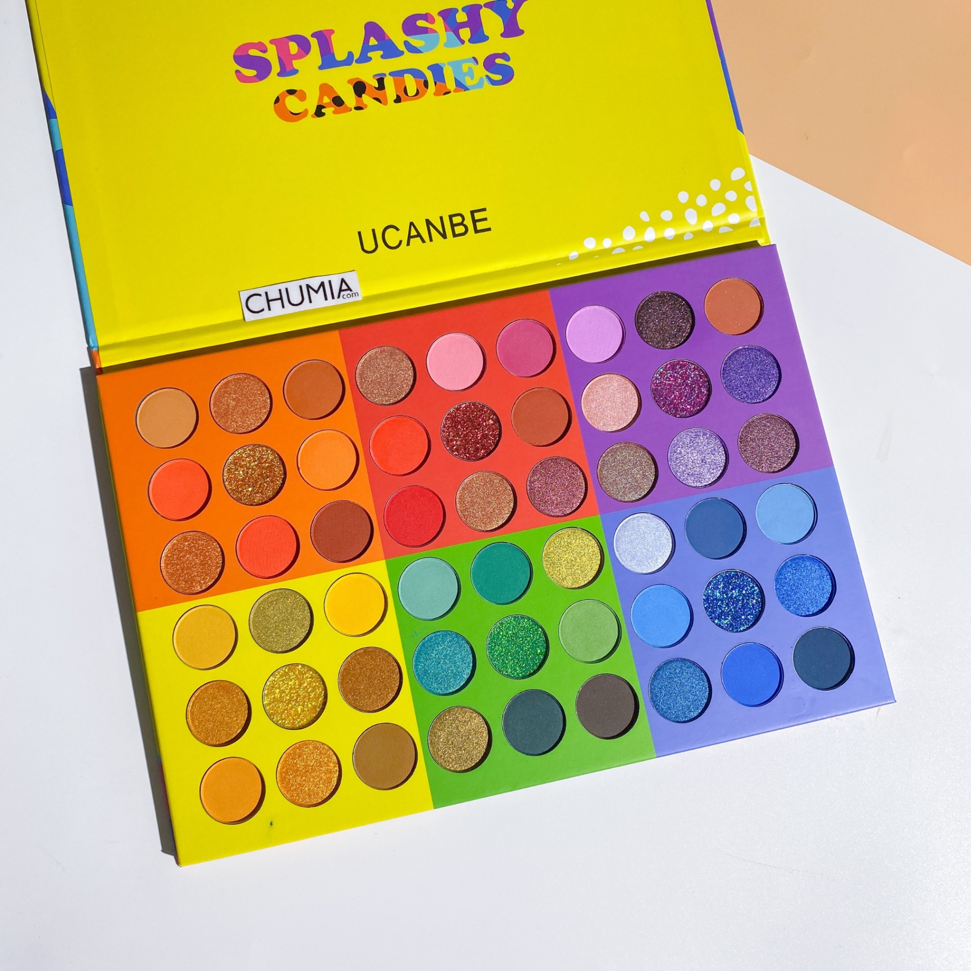 Phấn mắt UCANBE splashy candies 54 ô