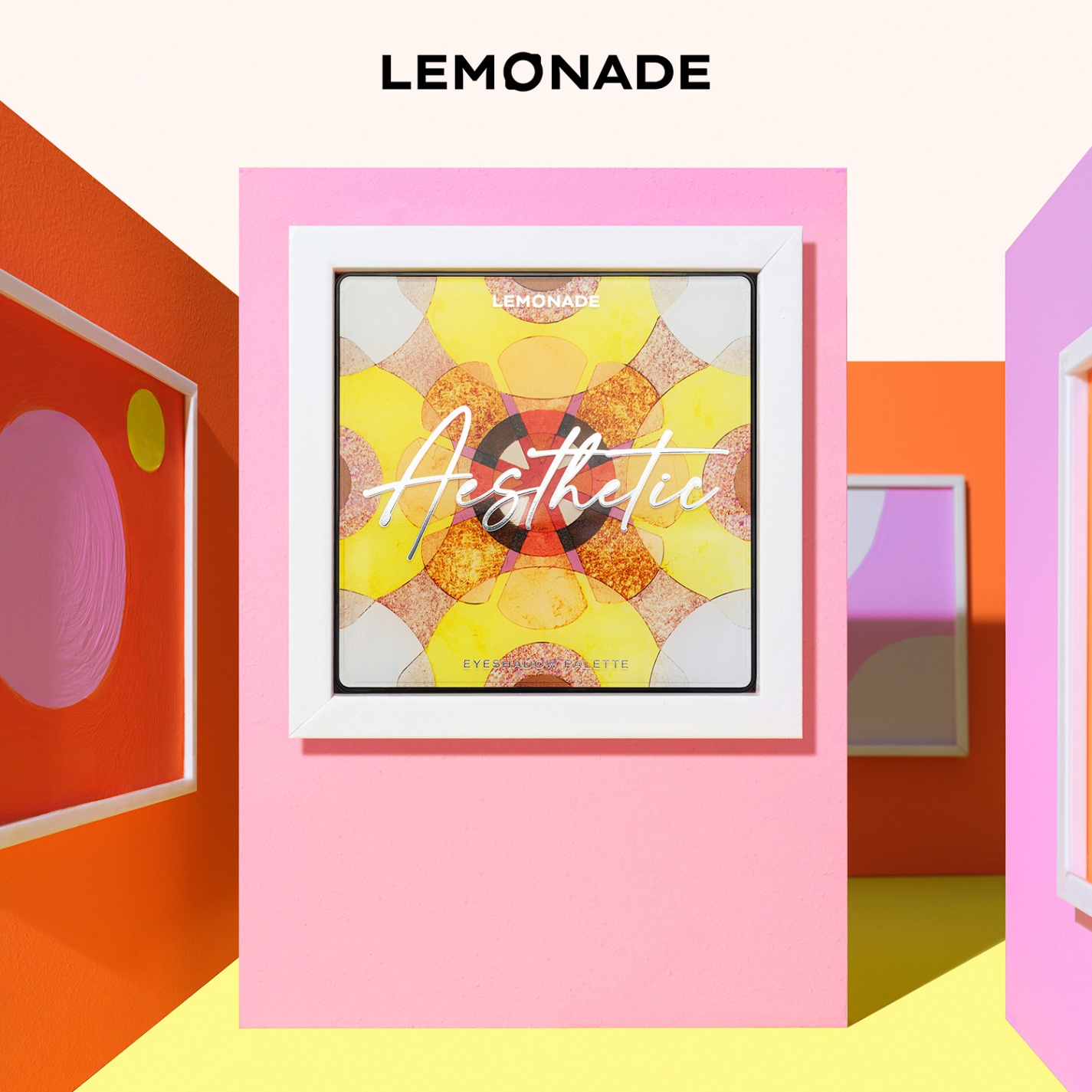 Phấn mắt LEMONADE aesthetic 16 ô - vàng (bản 2)