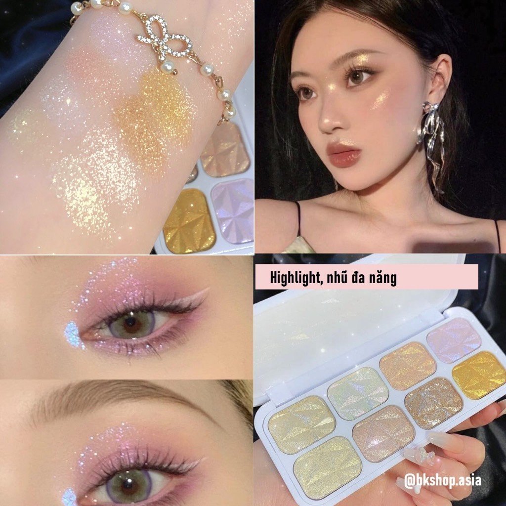 Bắt sáng MEMORY KISS gold diamonds stars bloom