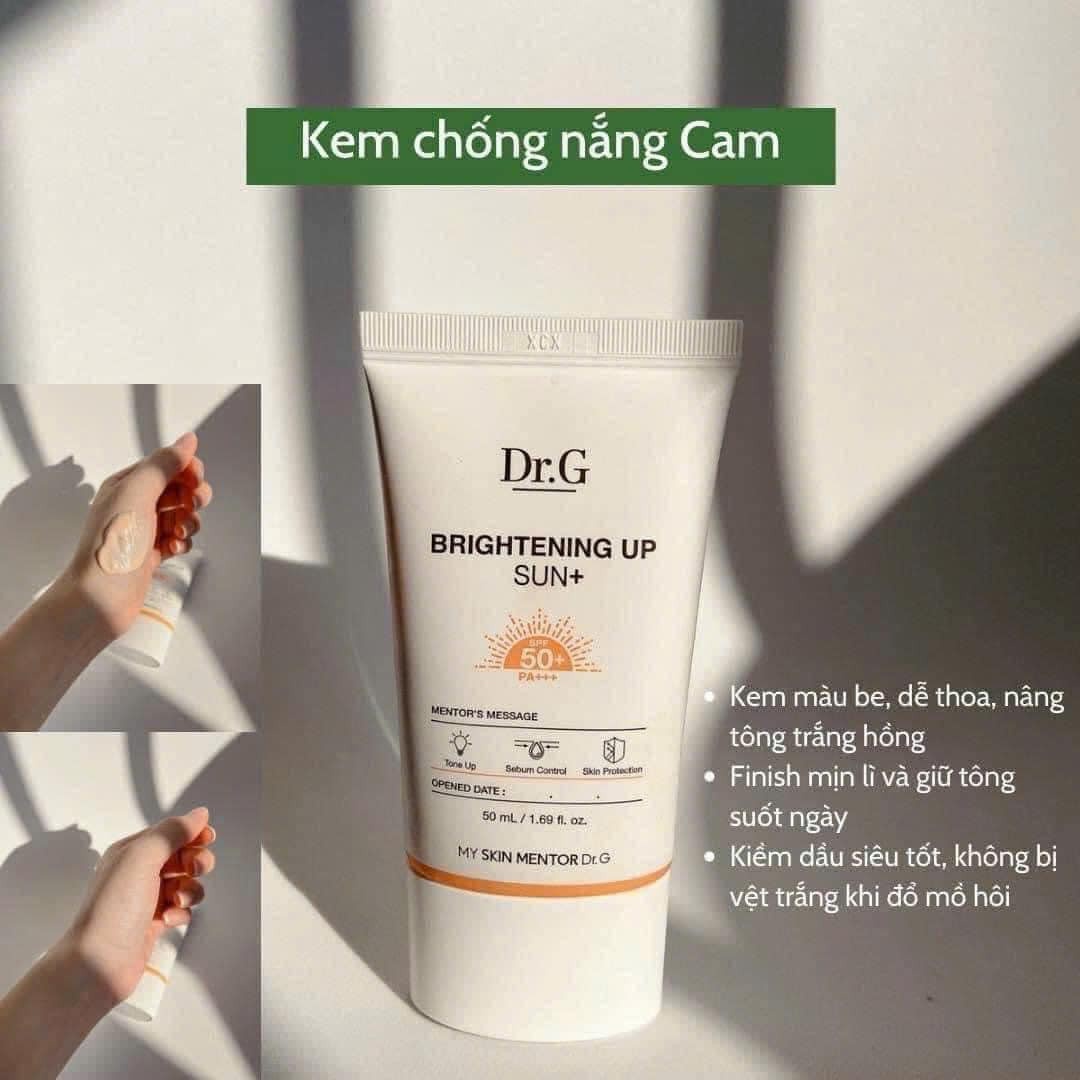 Kem chống nắng Dr.G brightening up sun SPF50+ 50ml