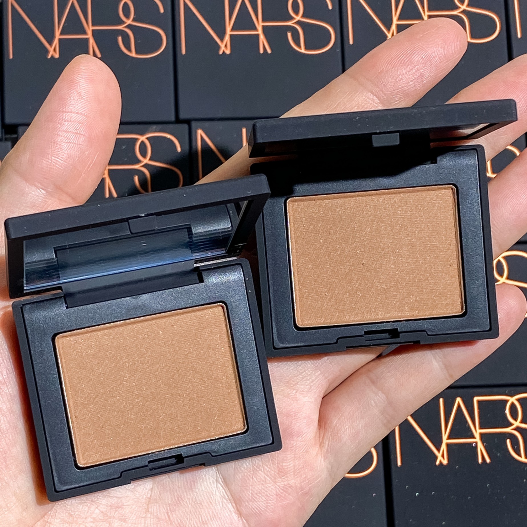 Tạo khối NARS bronzing powder mini 2.5gr (unbox) - laguna