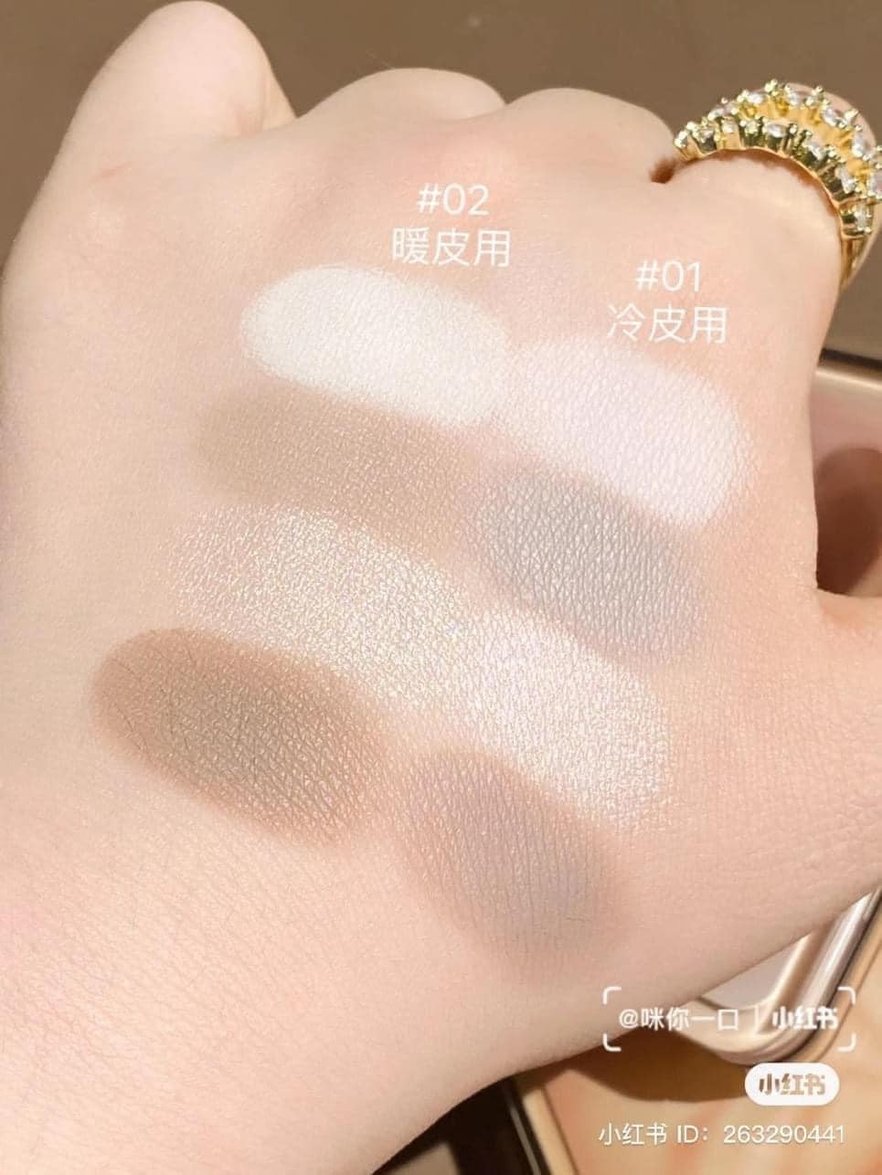 Bắt sáng + tạo khối JUDYDOLL highlight & contour - #01