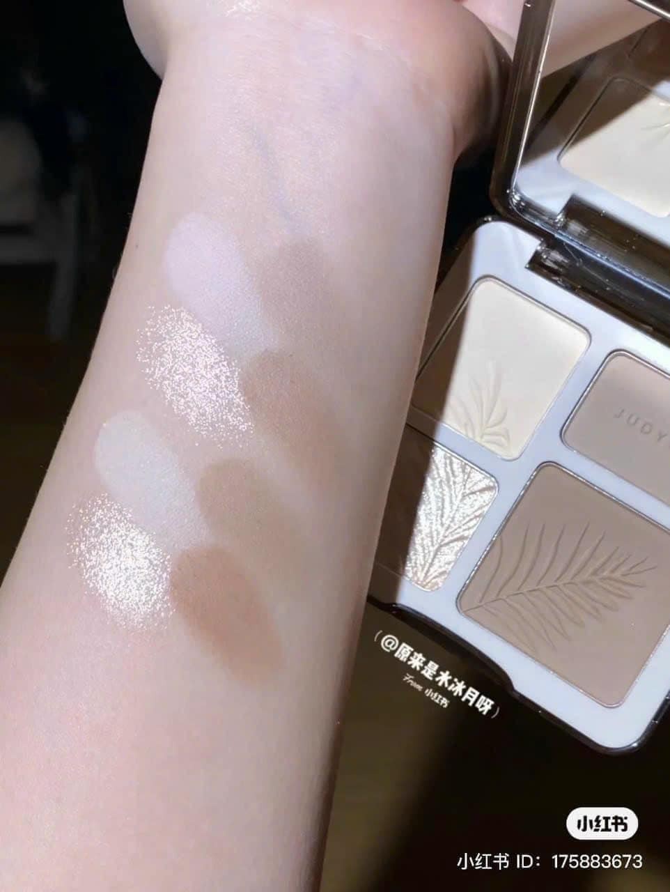 Bắt sáng + tạo khối JUDYDOLL highlight & contour - #01