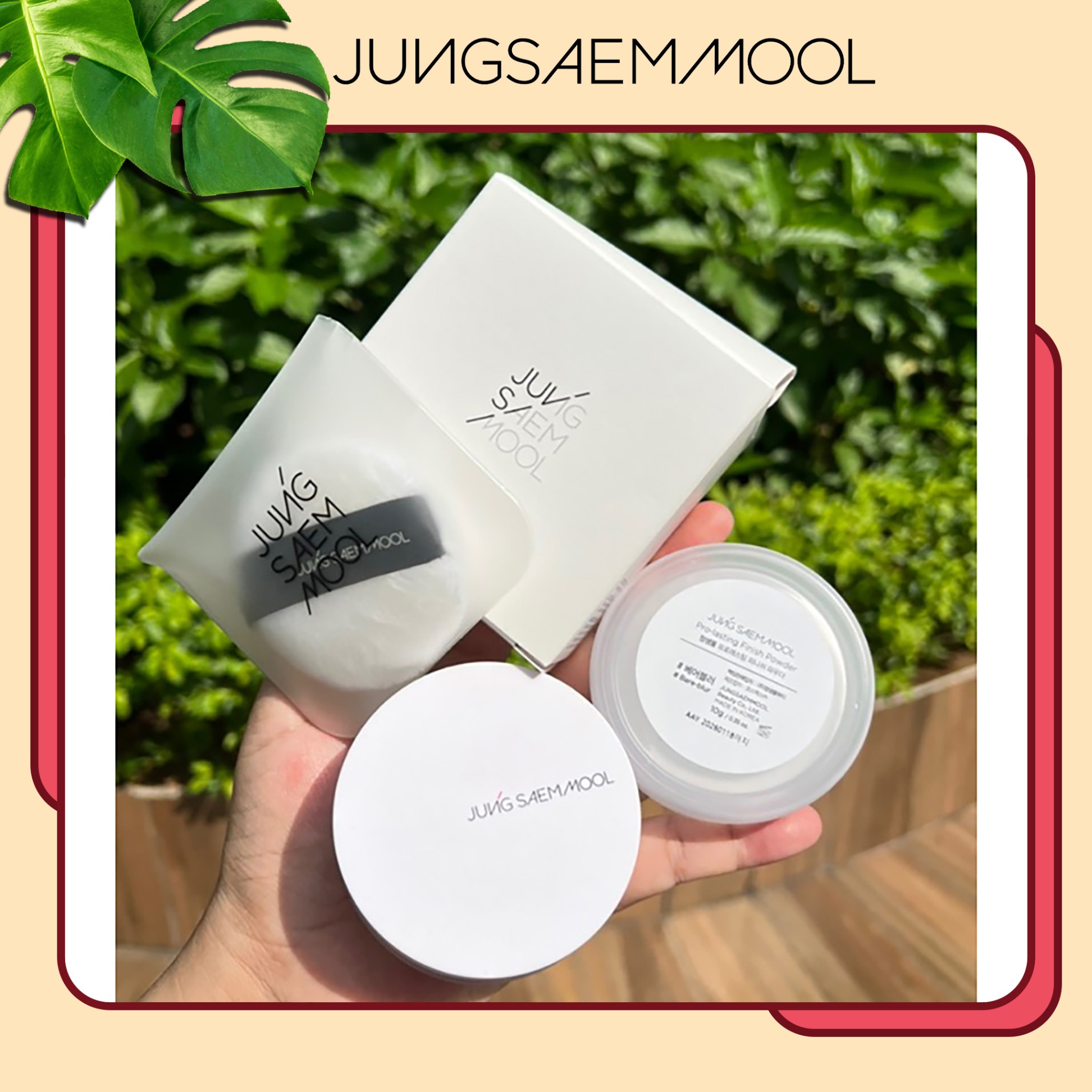 Phấn phủ JUNG SAEM MOOL pro-lasting (bột) - bare-blur