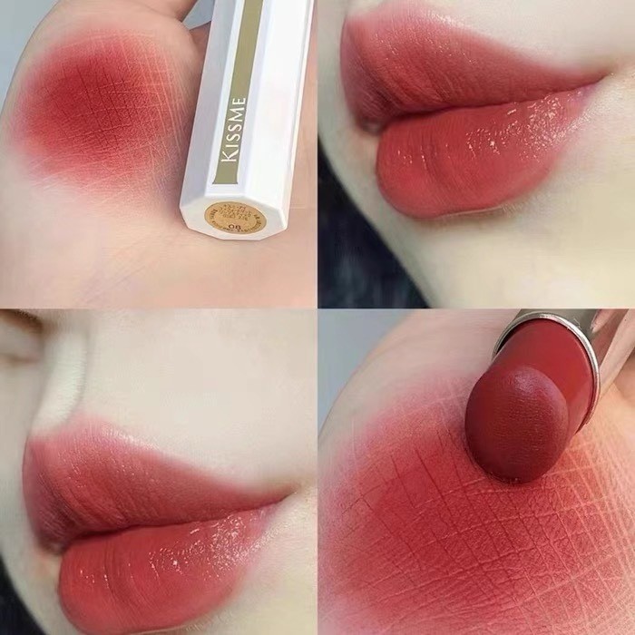 Son KISS ME comfort matte lipstick (thỏi) - #08