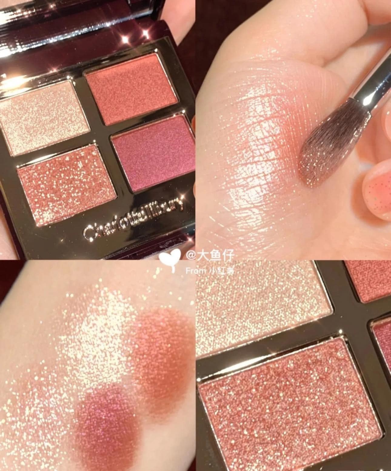 Phấn mắt CHARLOTTE tilbury luxury red 5.2gr - walk of no shame