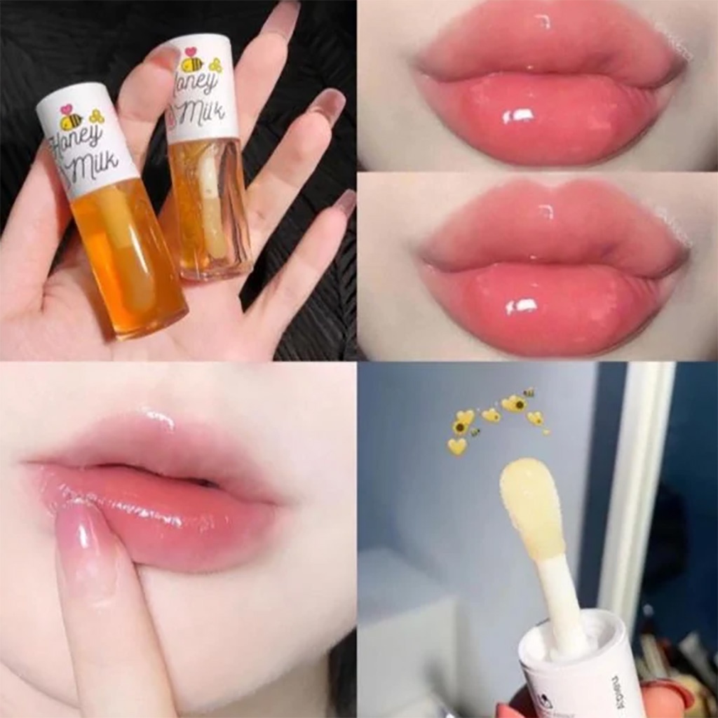 Son dưỡng A'PIEU honey & milk lip oil 5g - mật ong