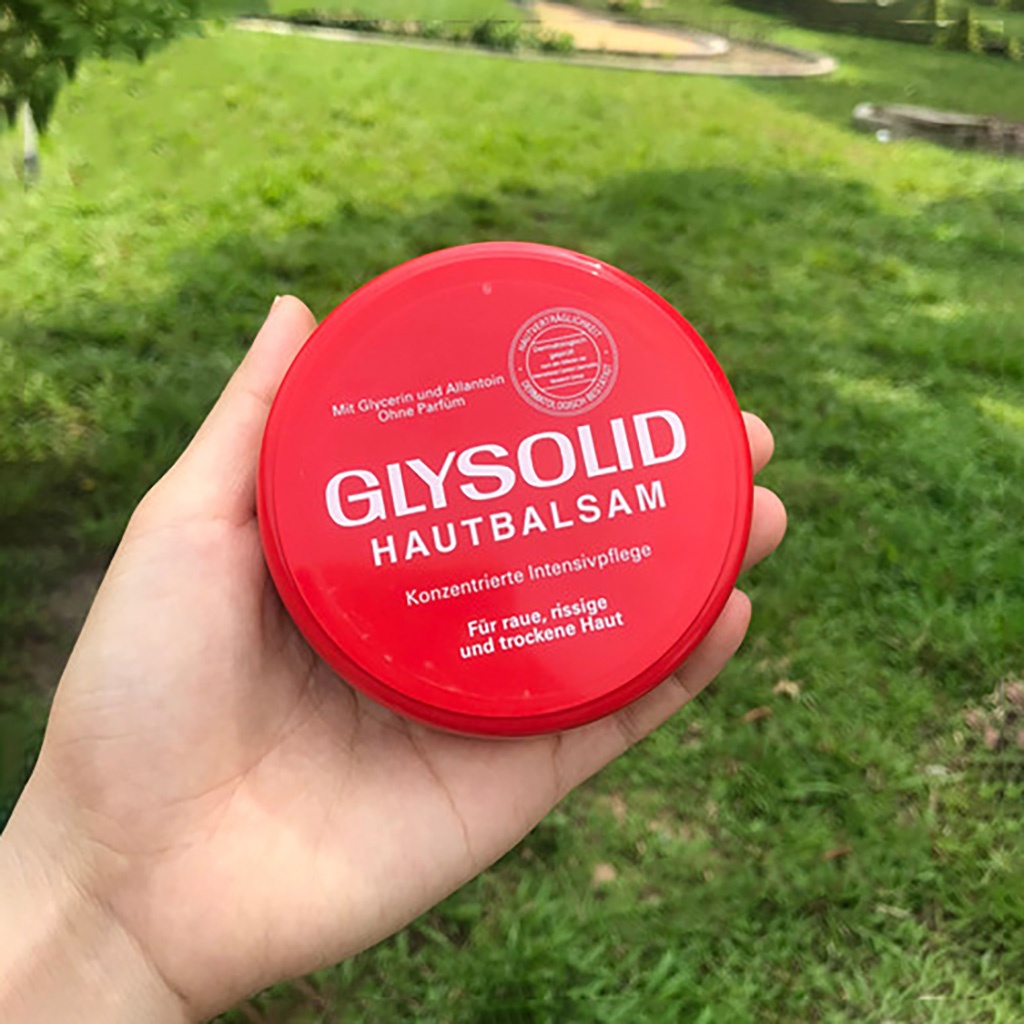 Kem nẻ GLYSOLID hautbalsam 100ml (hộp đỏ tròn)