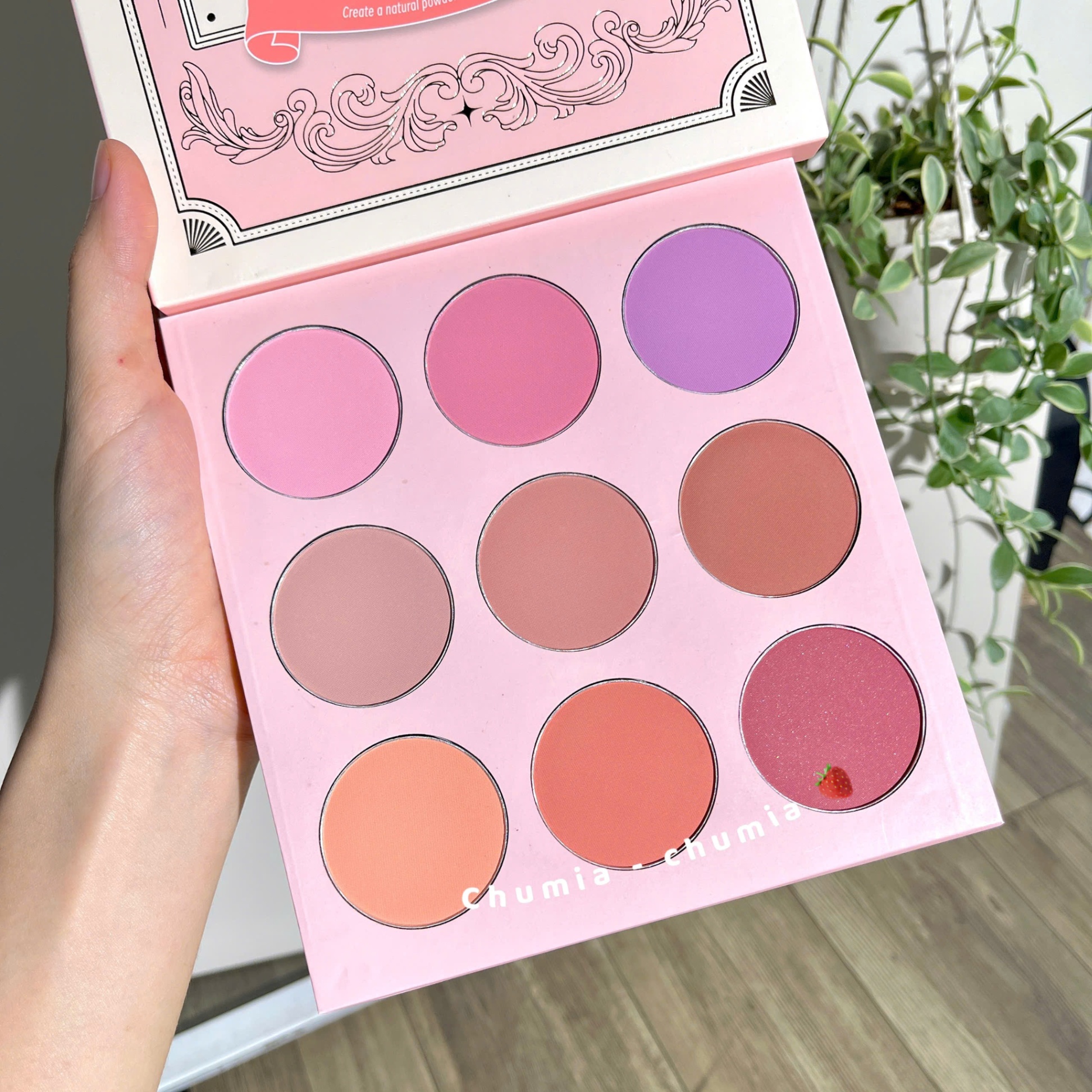 Má hồng MONA blush palette 9ô