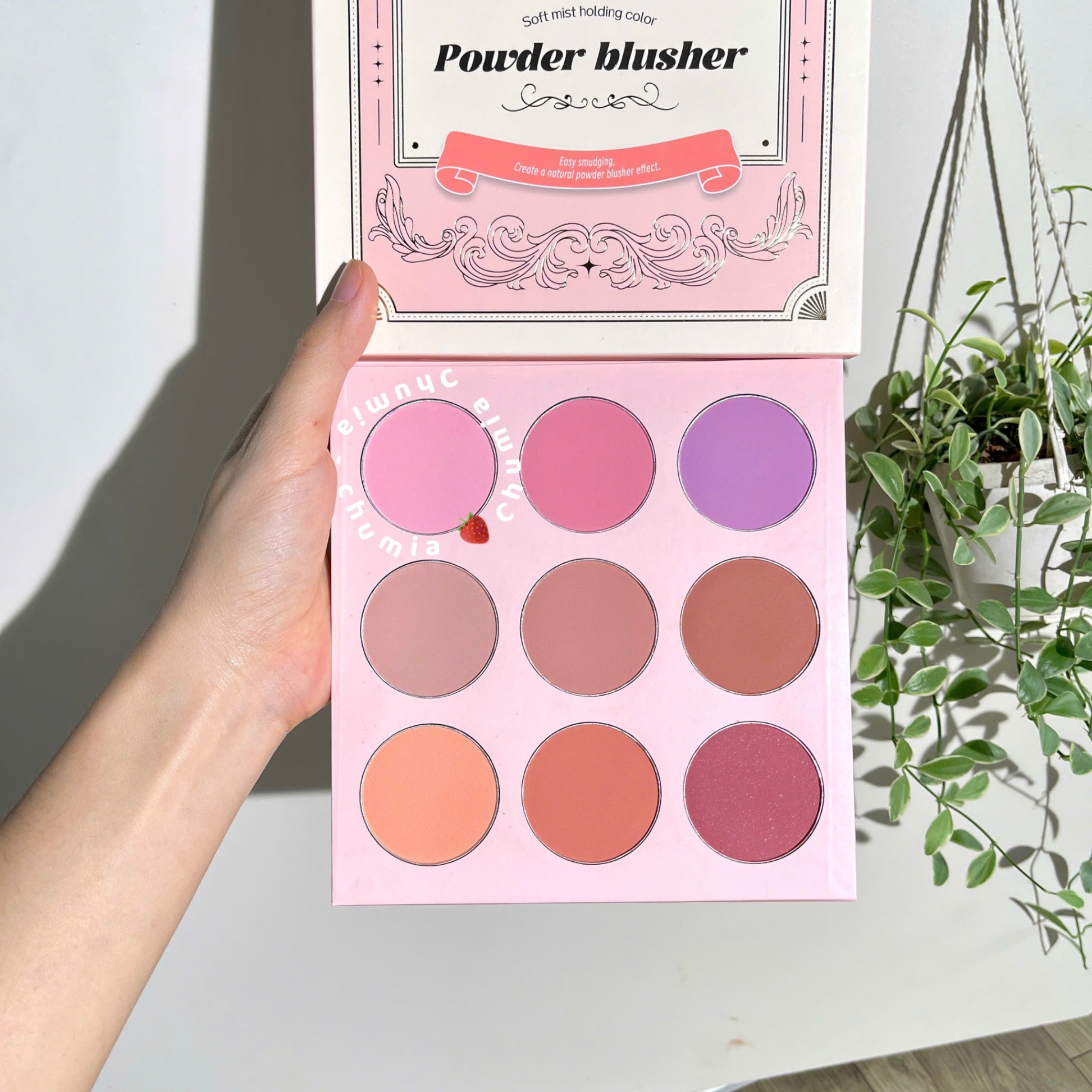 Má hồng MONA blush palette 9ô