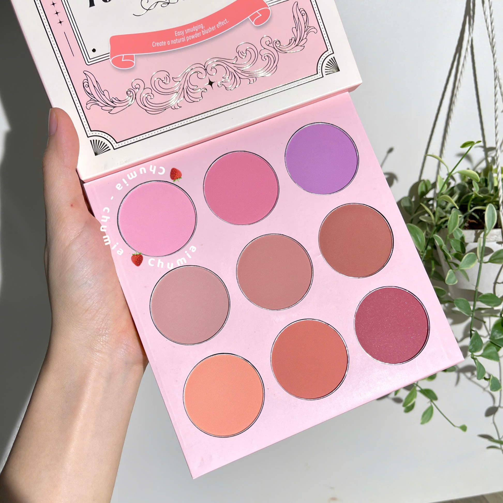 Má hồng MONA blush palette 9ô