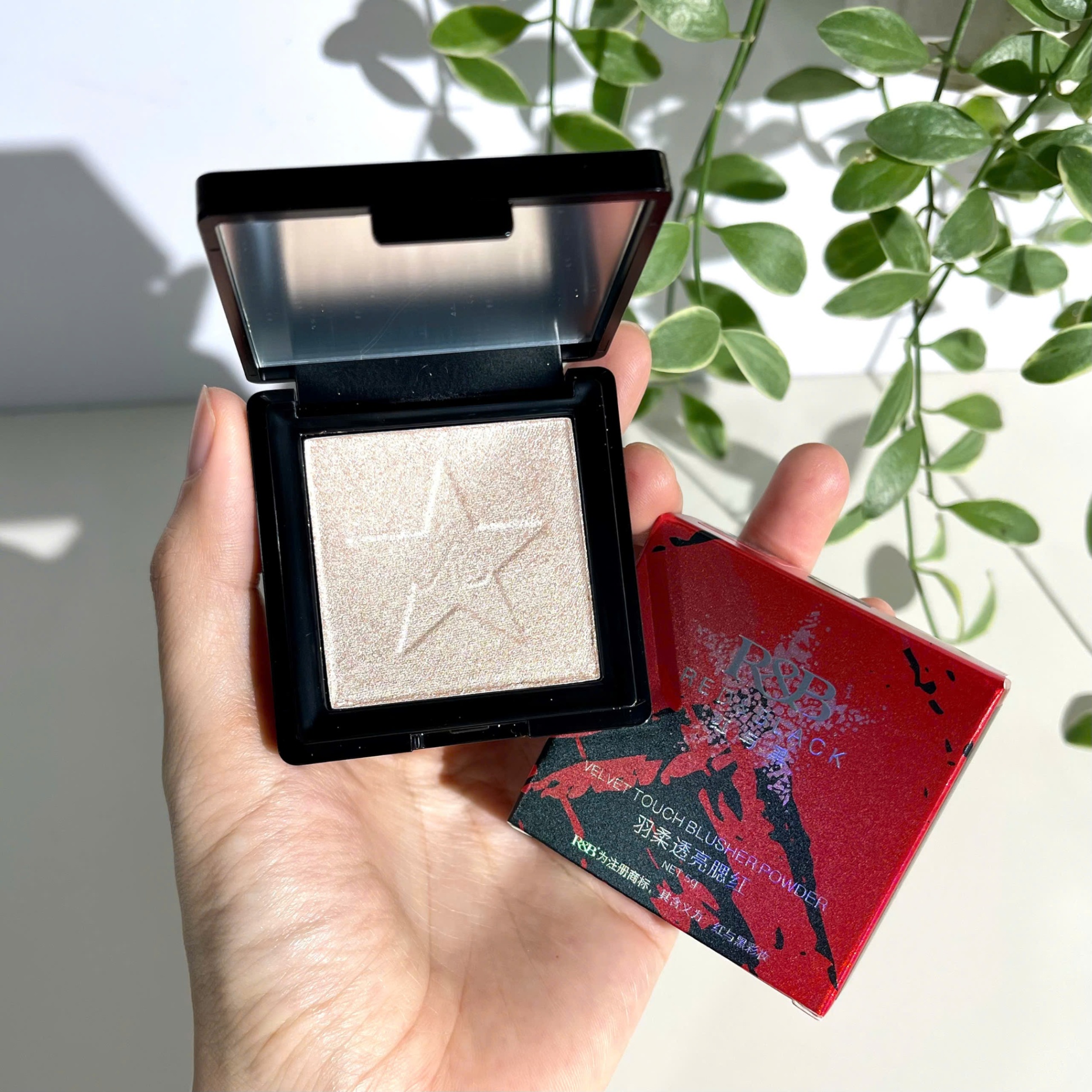 Nhũ bắt sáng ngôi sao R&B velvet touch blusher - 001 vàng