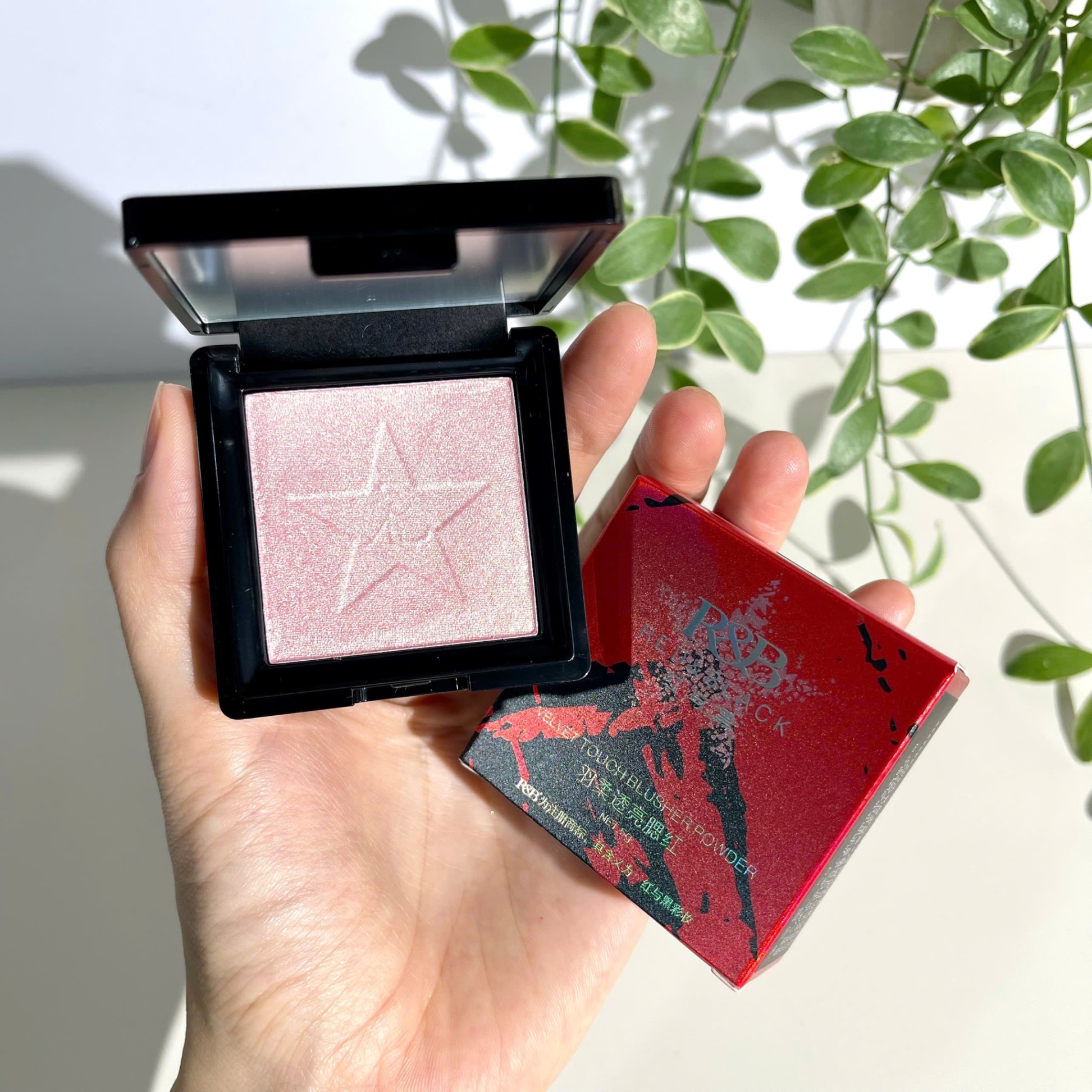 Nhũ bắt sáng ngôi sao R&B velvet touch blusher - 001 vàng