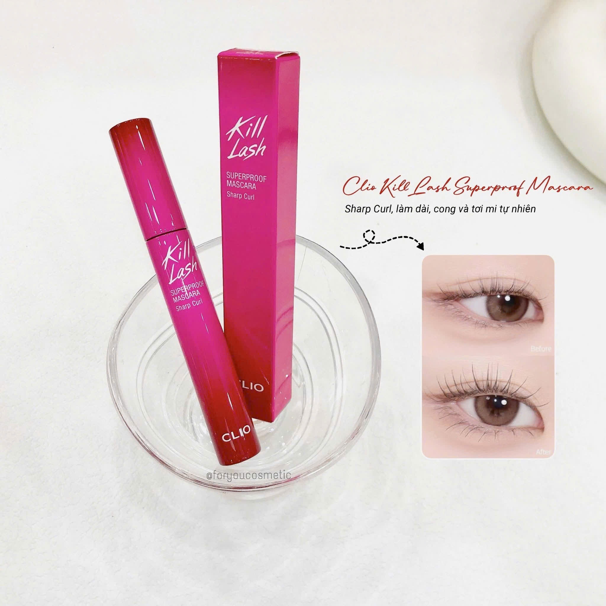 Mascara CLIO kill lash (có hộp hồng) - #10 sharp curl