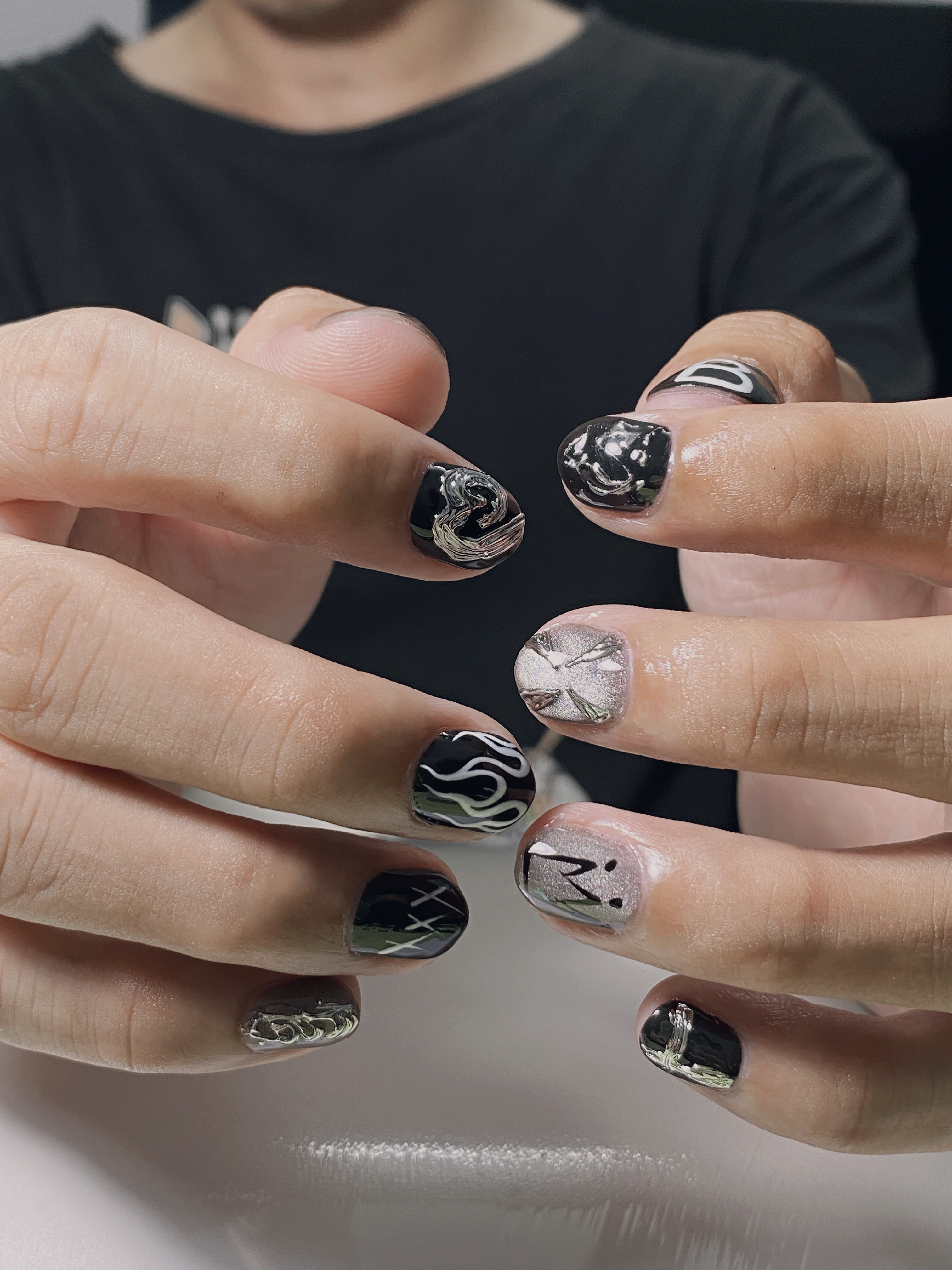 Mẫu Nails Nam