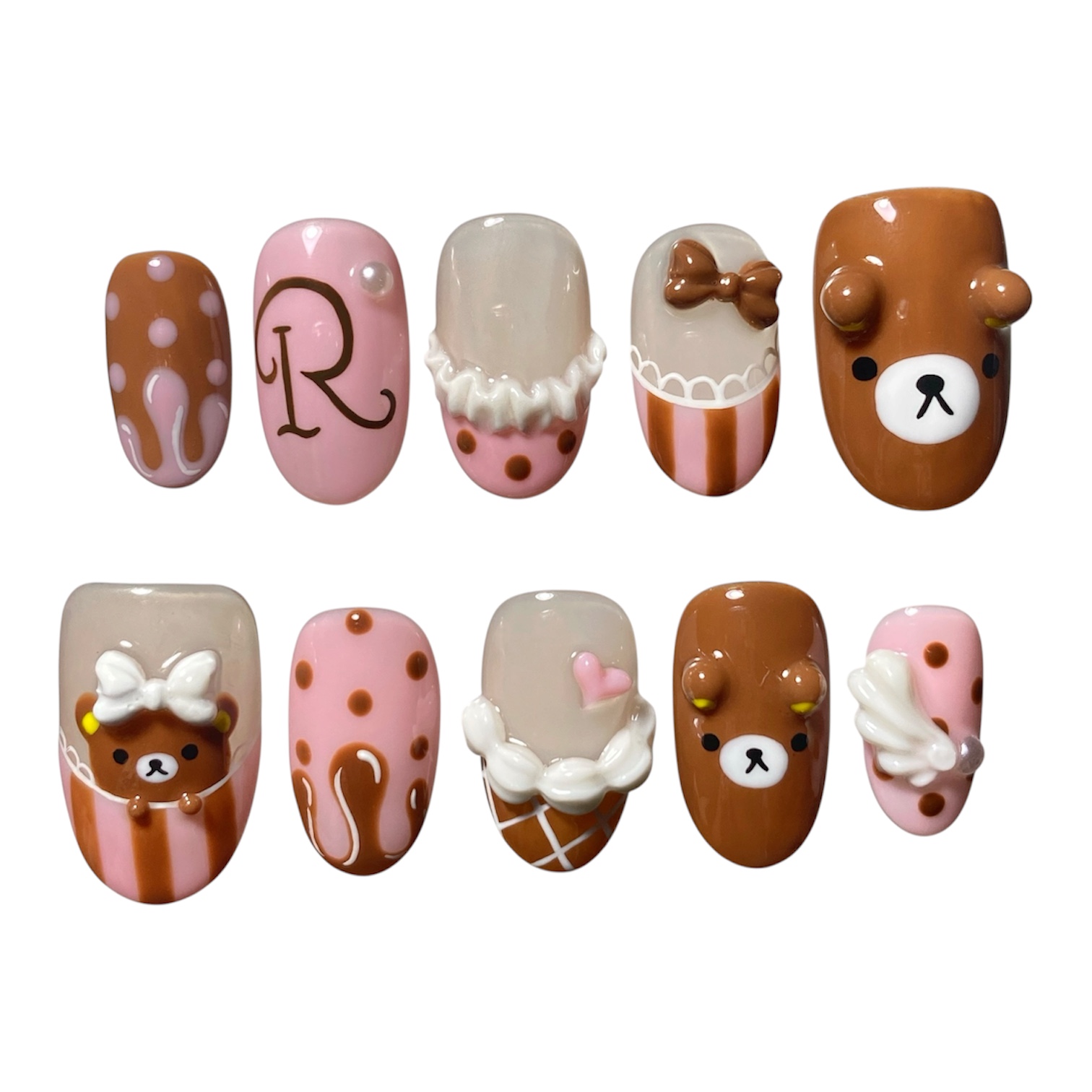 Rilakkuma Hồng Nâu