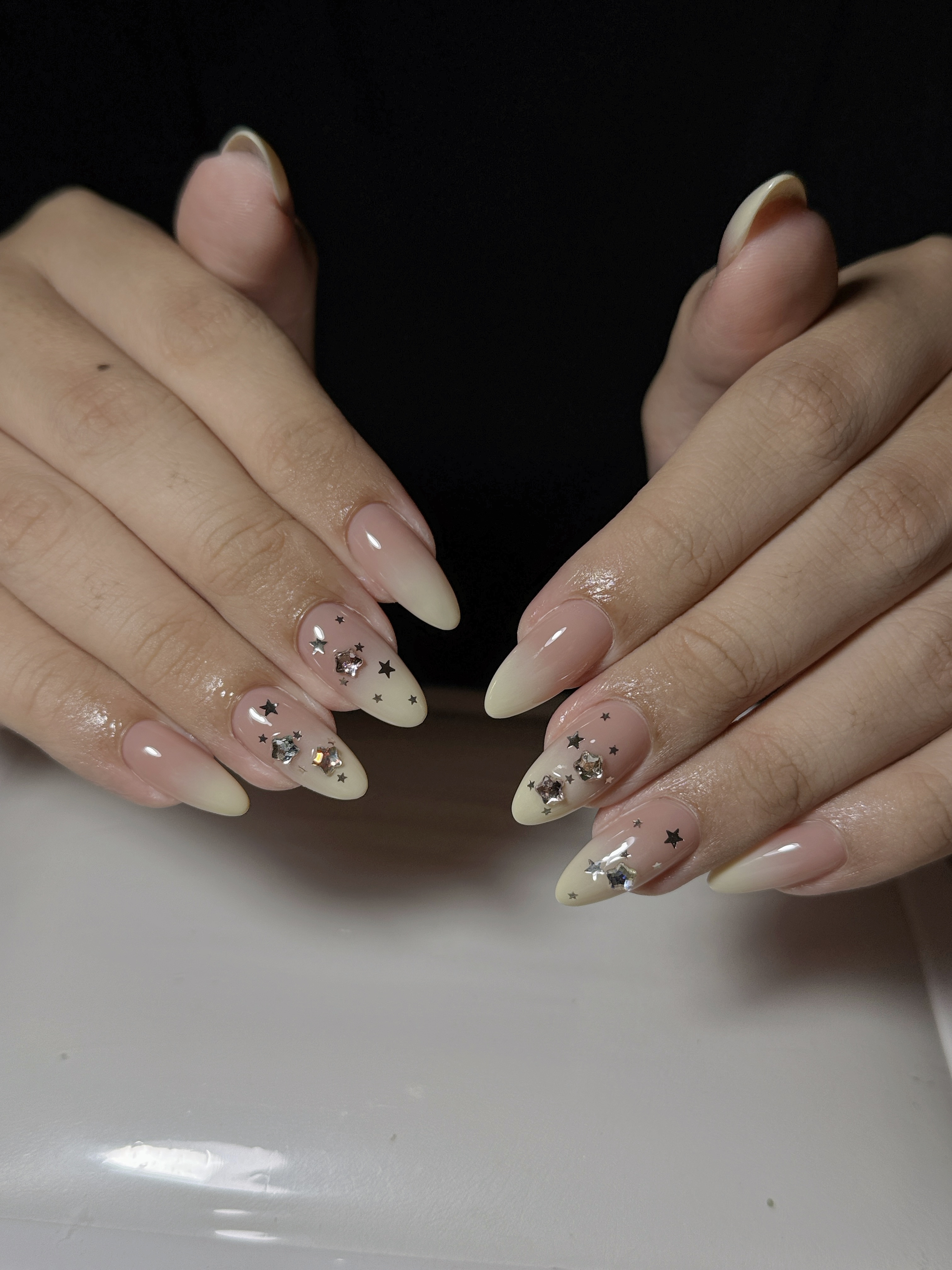Thạch Nude Ombre Vàng Bơ