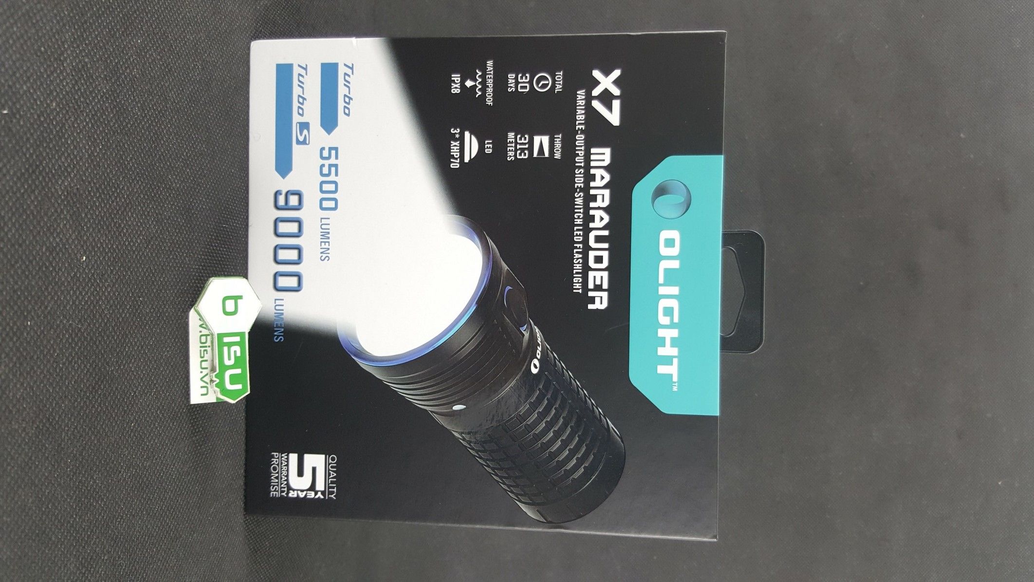 Trên tay Olight X7 Marauder